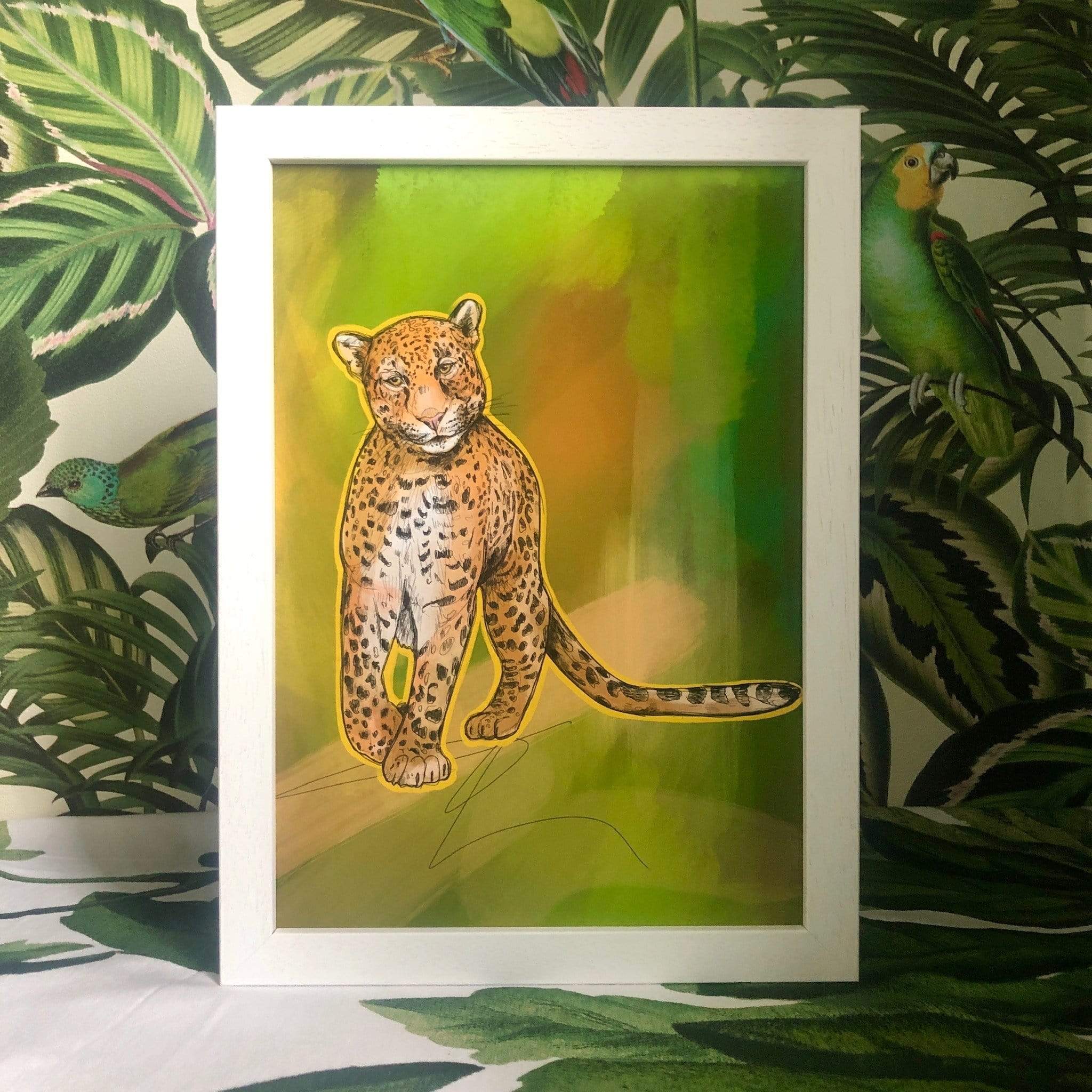 Le Opard Giclée Art Print