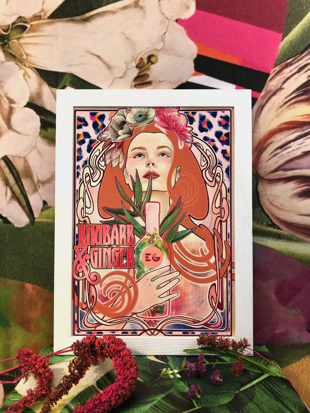 Rhubarb & Ginger Giclée Art Print