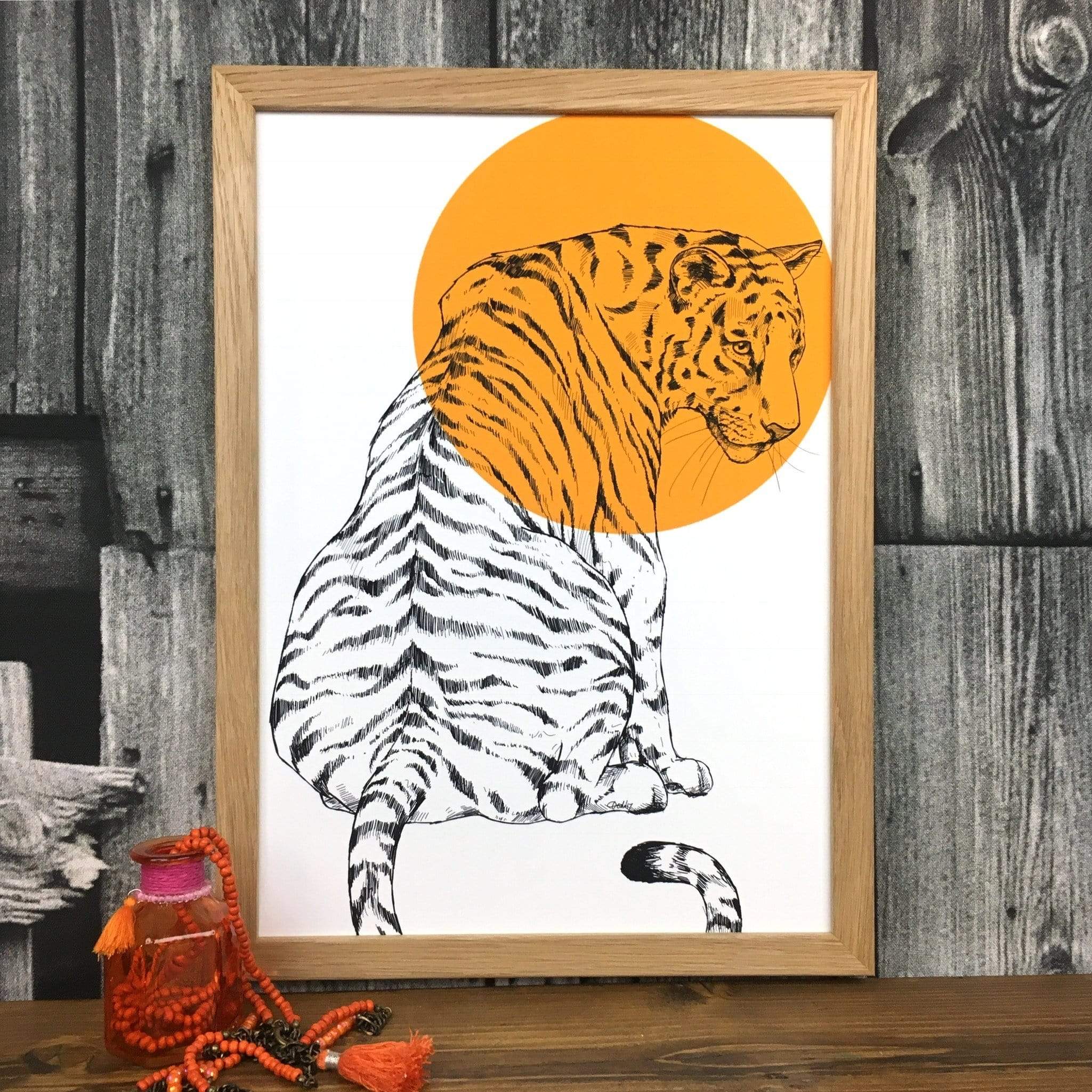 Tiger Matte Art Print