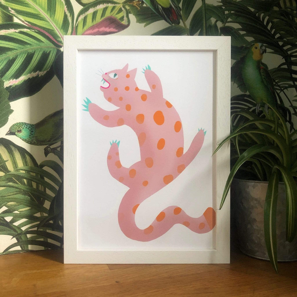 Up The Walls Matte Art Print