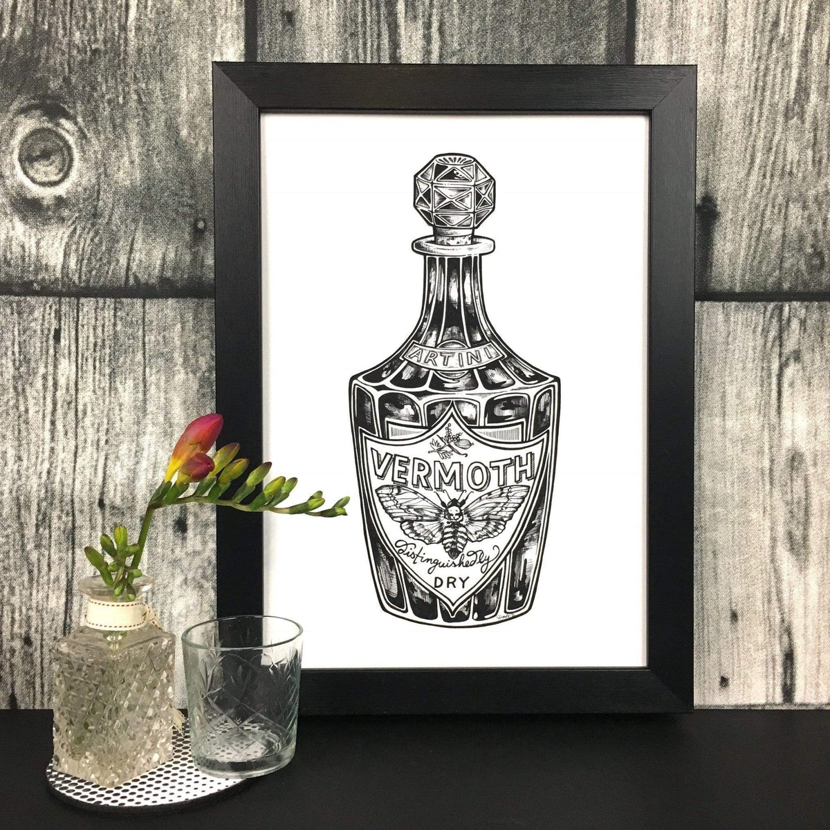 Vermoth Matte Art Print