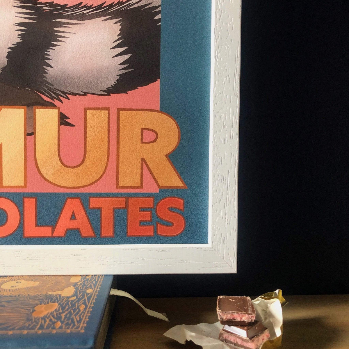 Lemur Chocolate Giclée Art Print