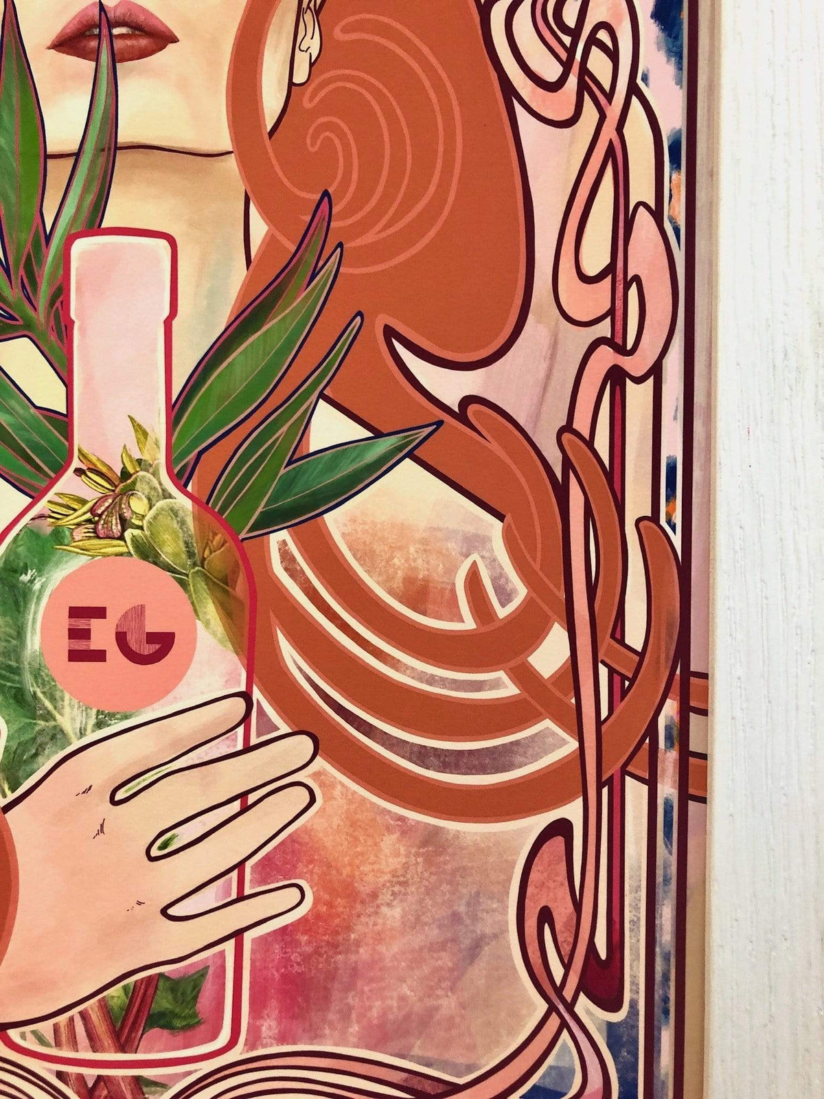 Rhubarb & Ginger Giclée Art Print