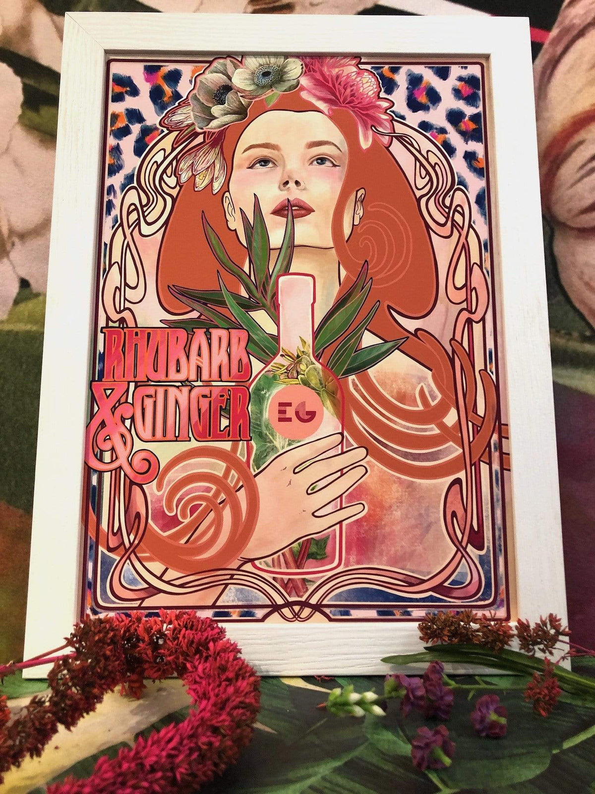 Rhubarb & Ginger Giclée Art Print