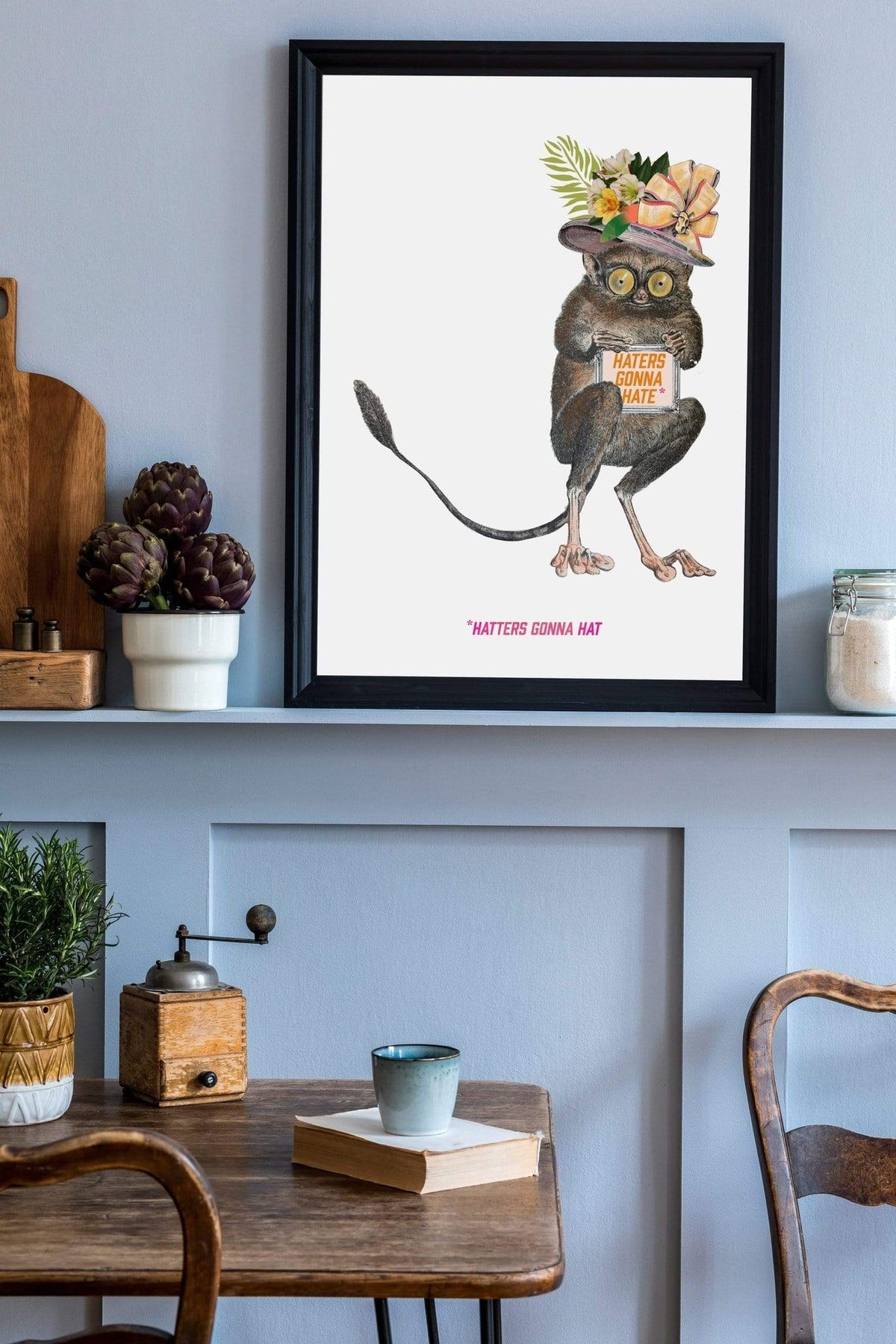 Haters Gonna Hate Matte A3 Print