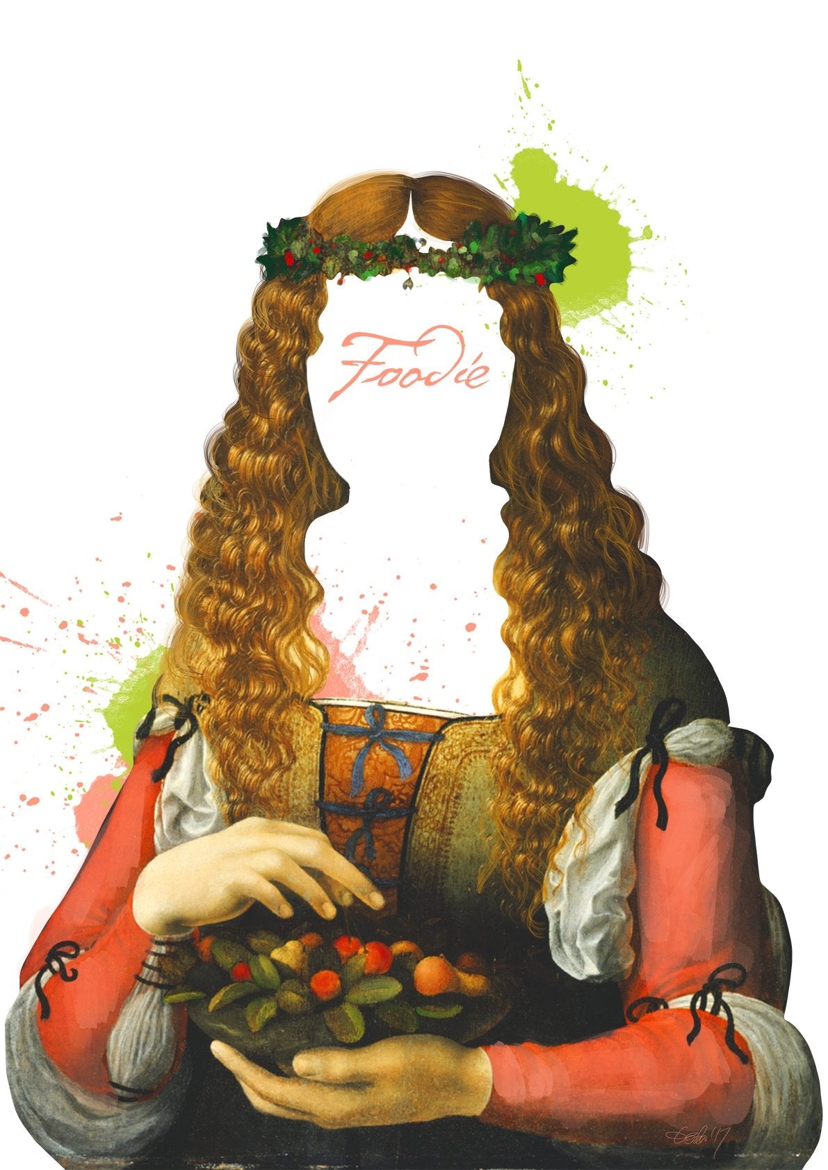 Foodie A4 Print