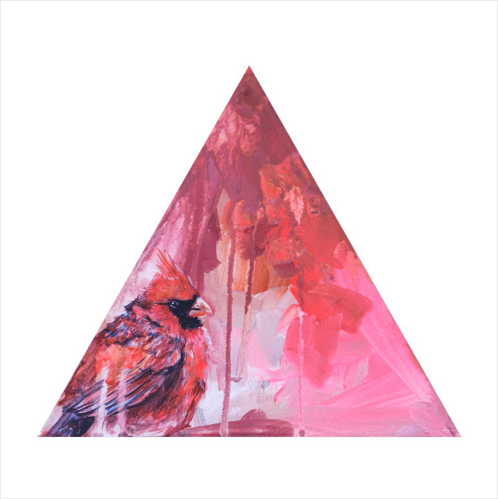 Cardinal 8" Giclée Print