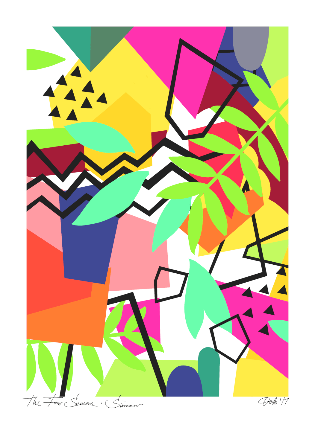 Summer Matte Art Print