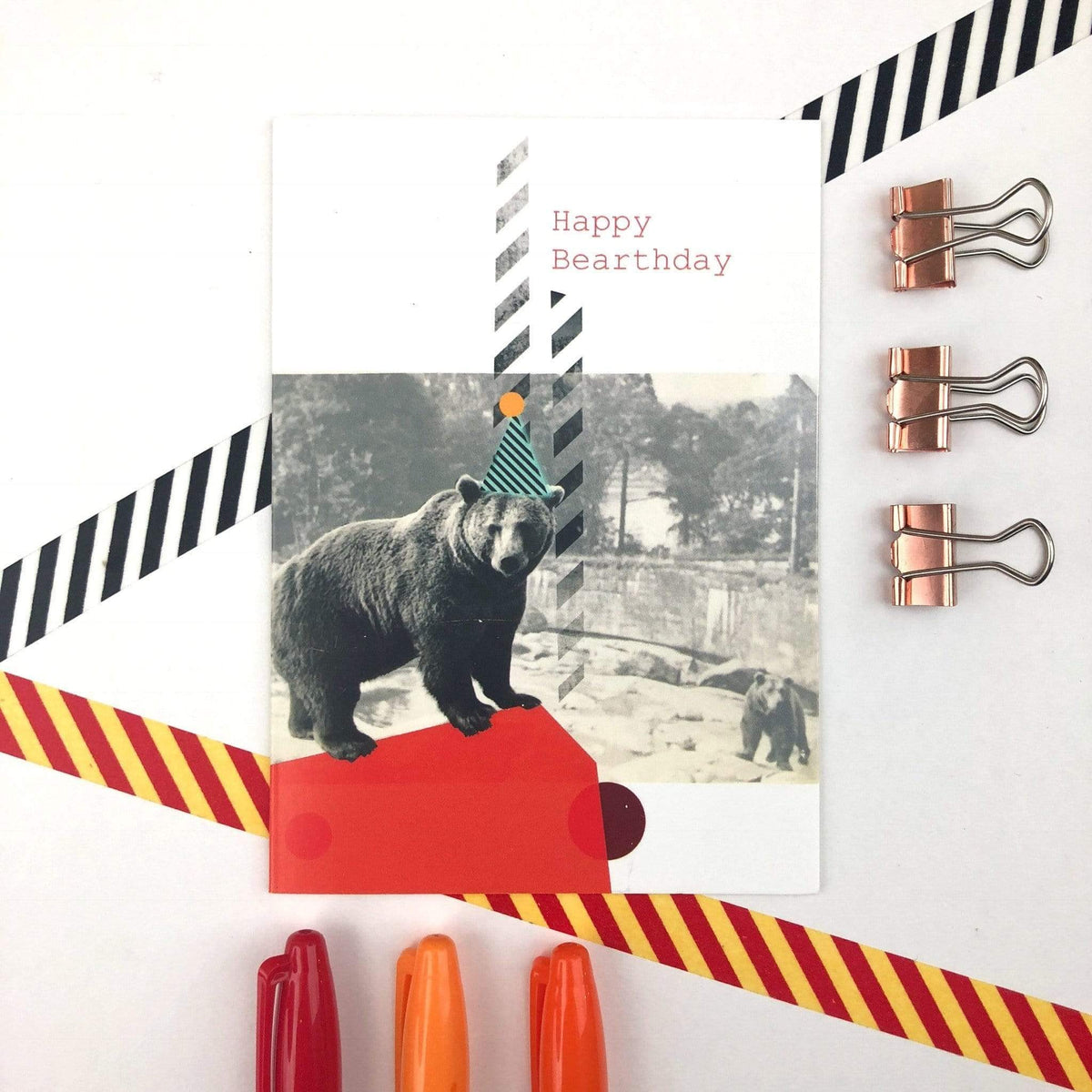Happy Bearthday Greeting Card