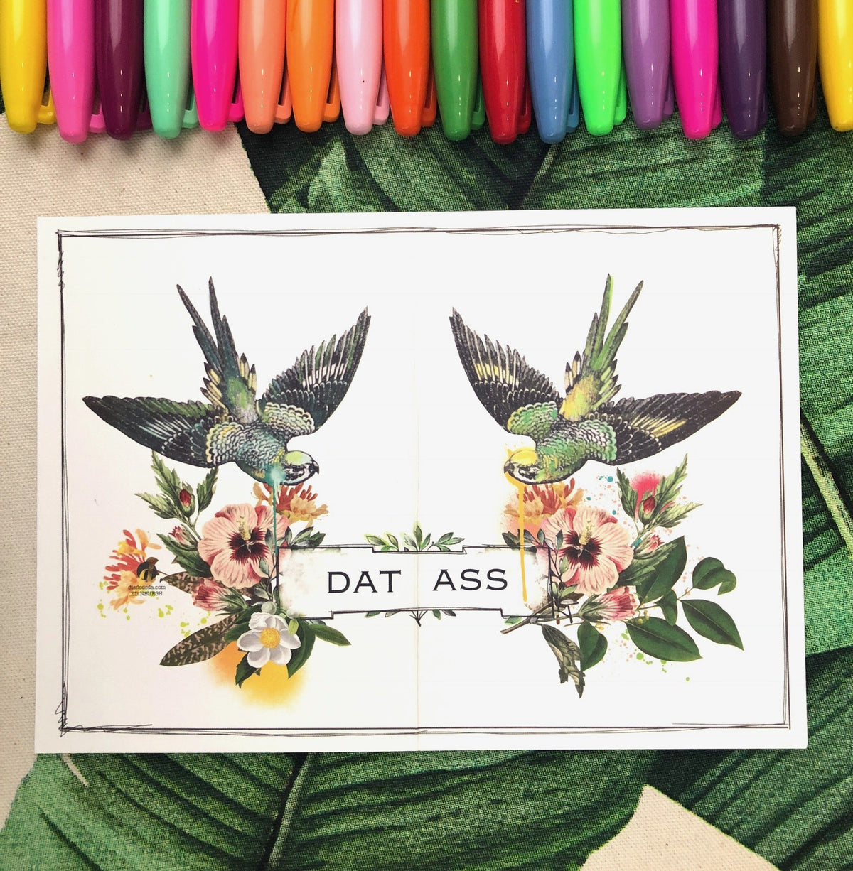 Dat Ass Greeting Card