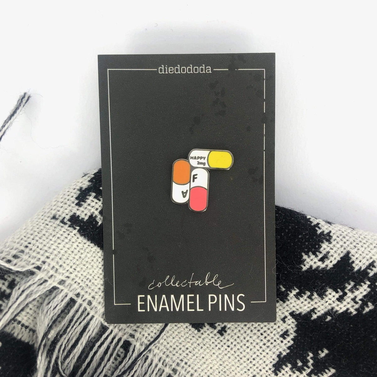 Happy AF Pill Pin