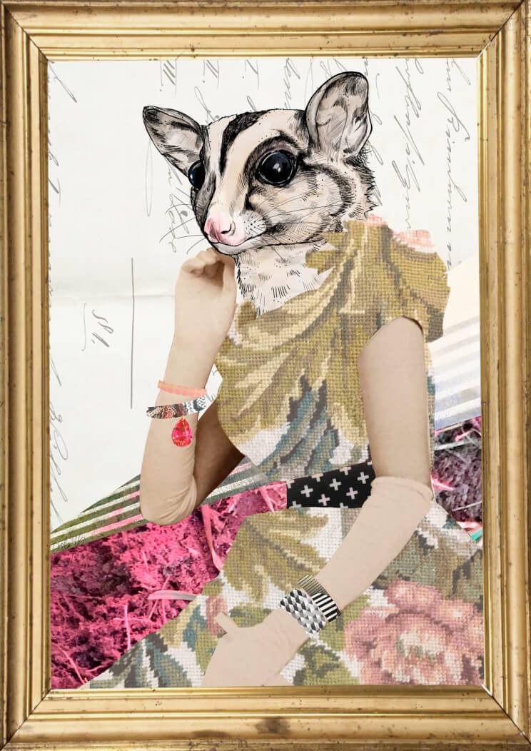Lady Promqueen Glider A3 Print