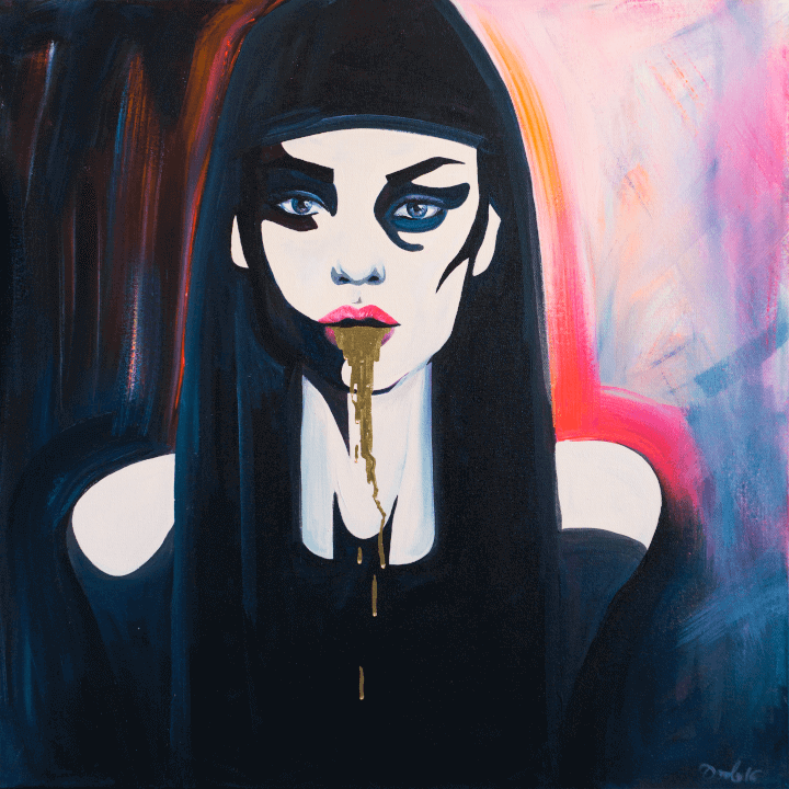 Vampire 8" Giclée Print