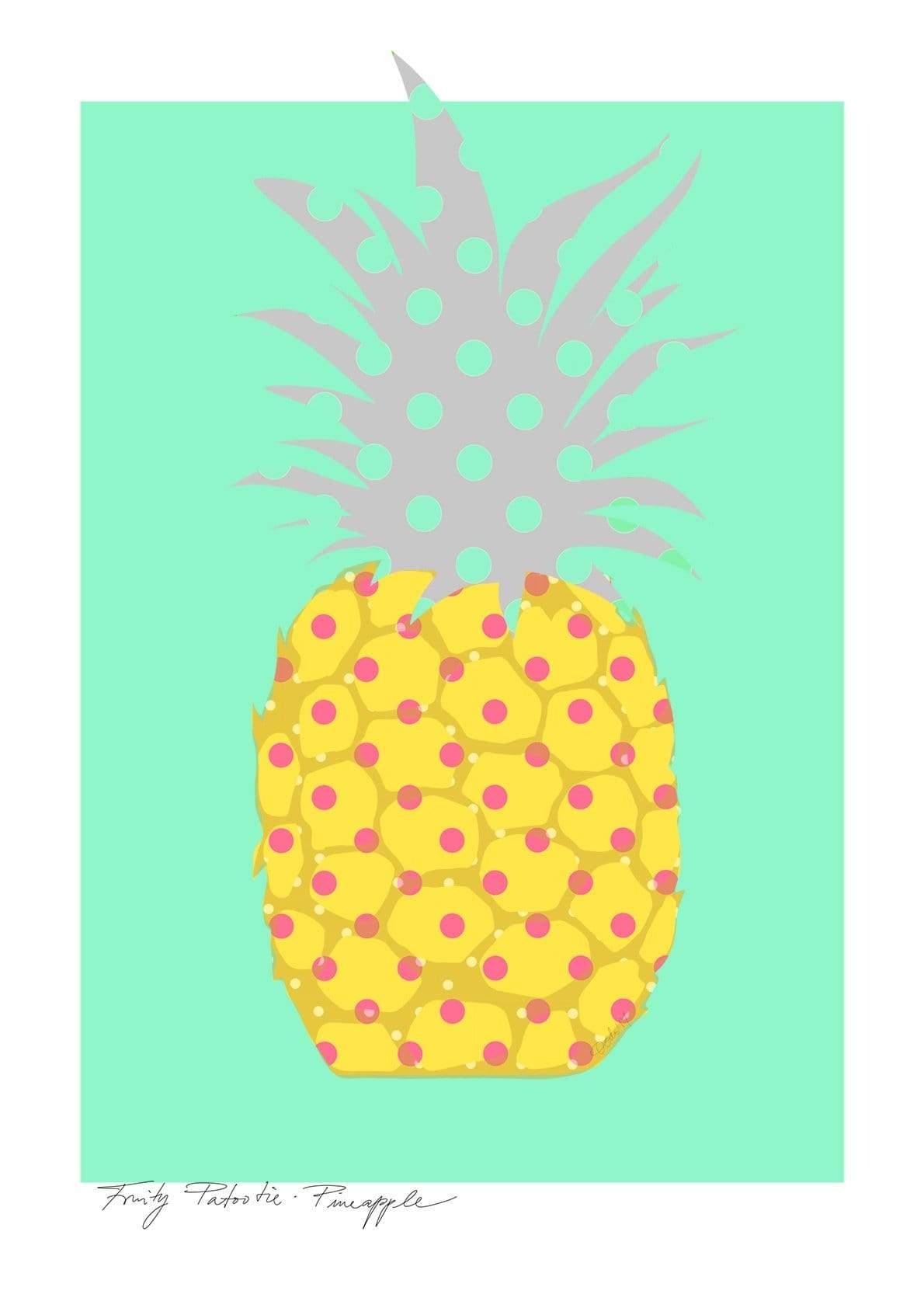 Pineapple Matte Art Print