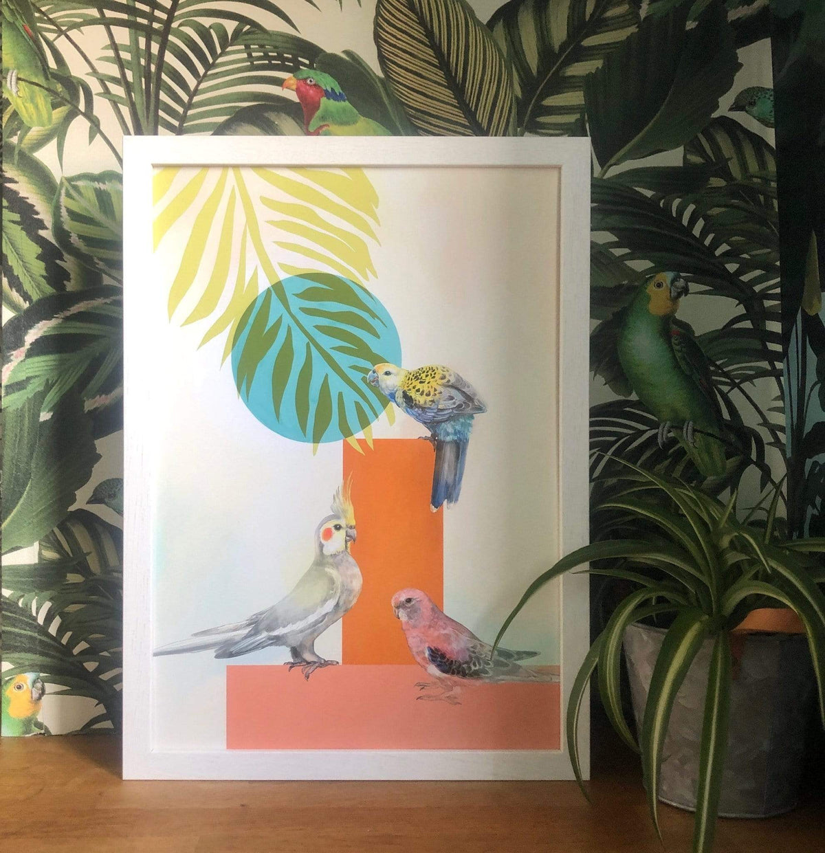 Tropical Pals A3 Print