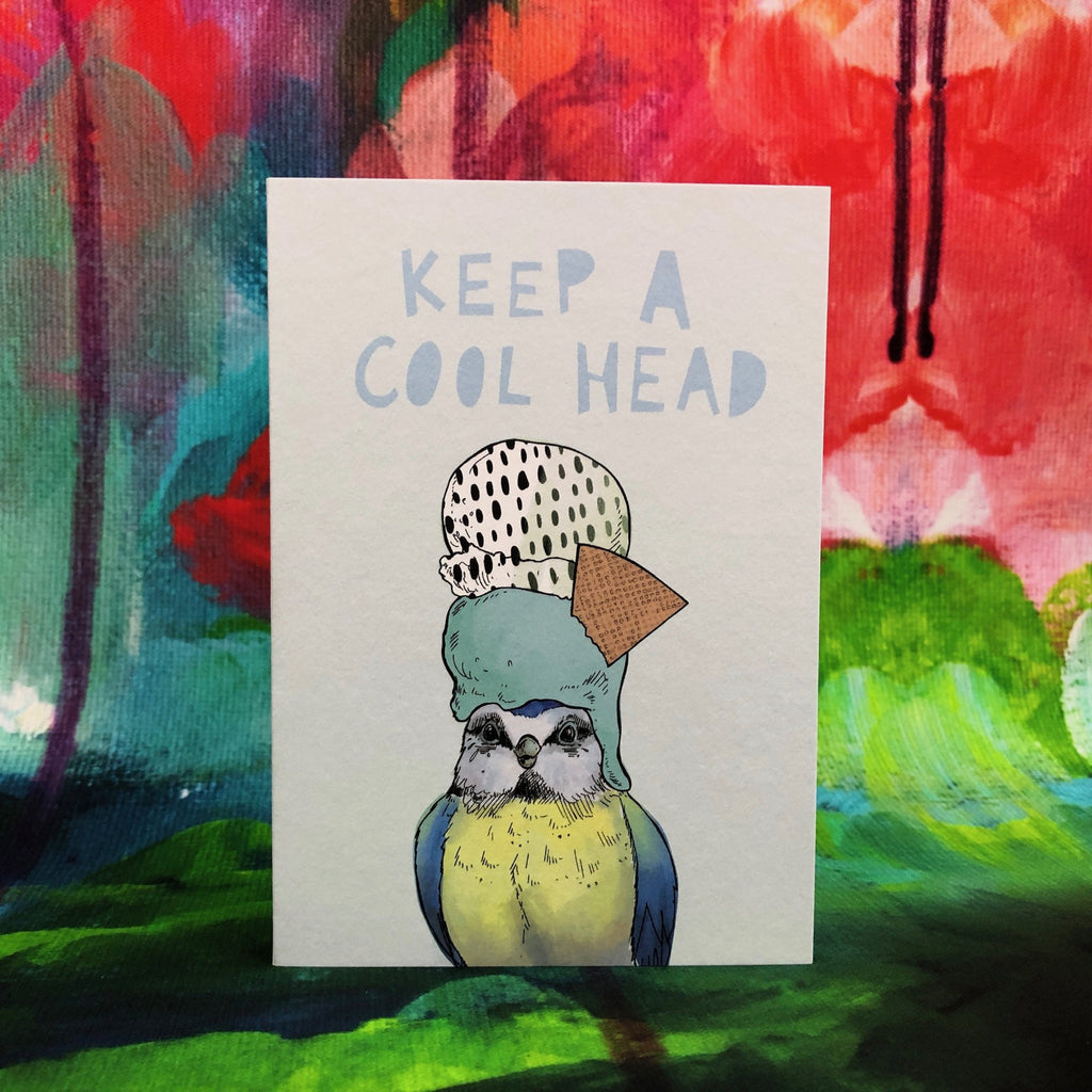 Ice Ice Beaky - Cool Head Greeting Card