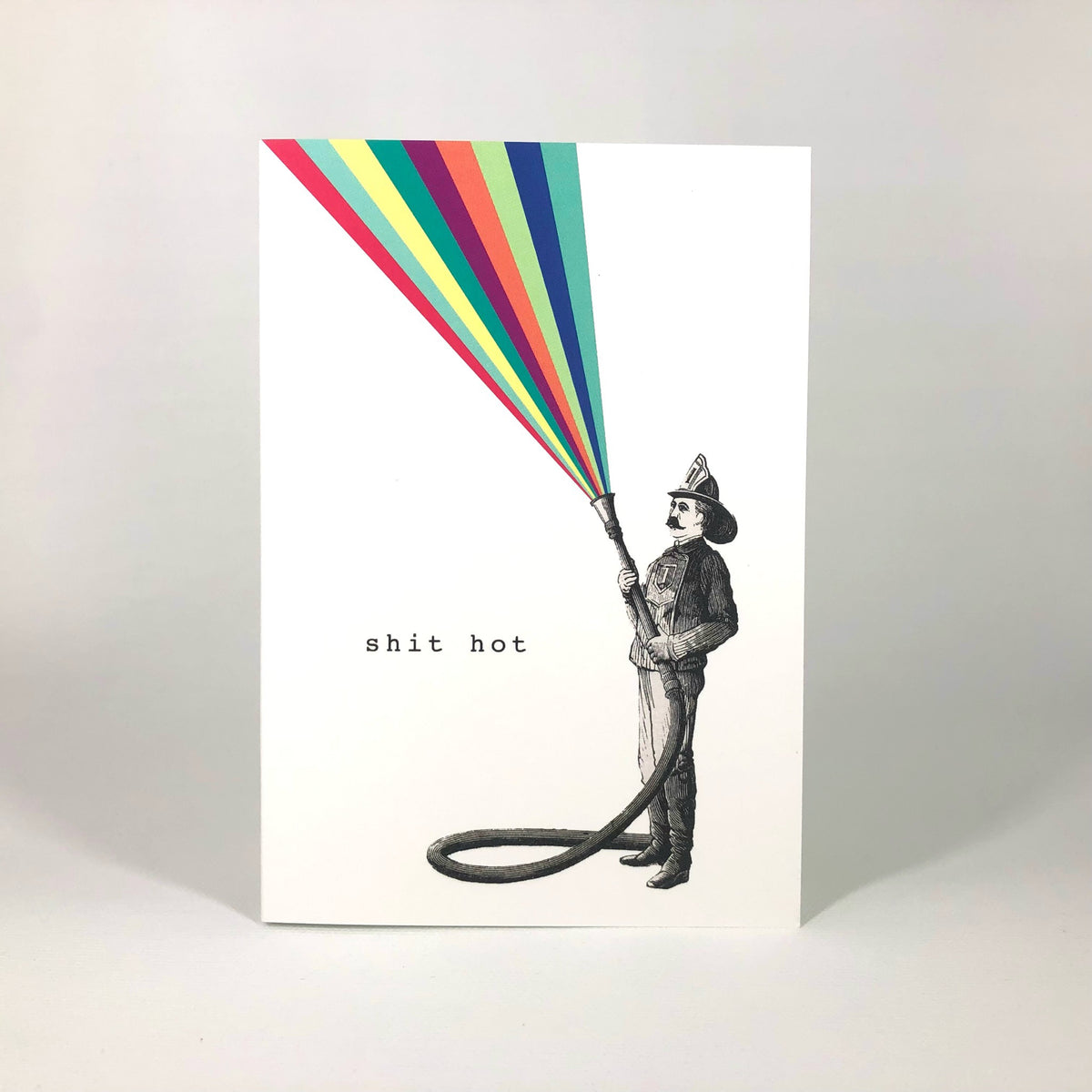 Shit Hot Greeting Card