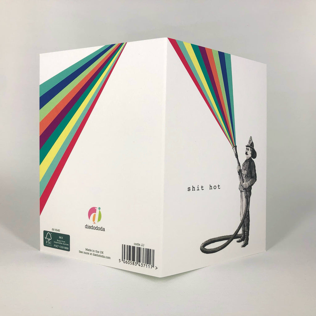 Shit Hot Greeting Card