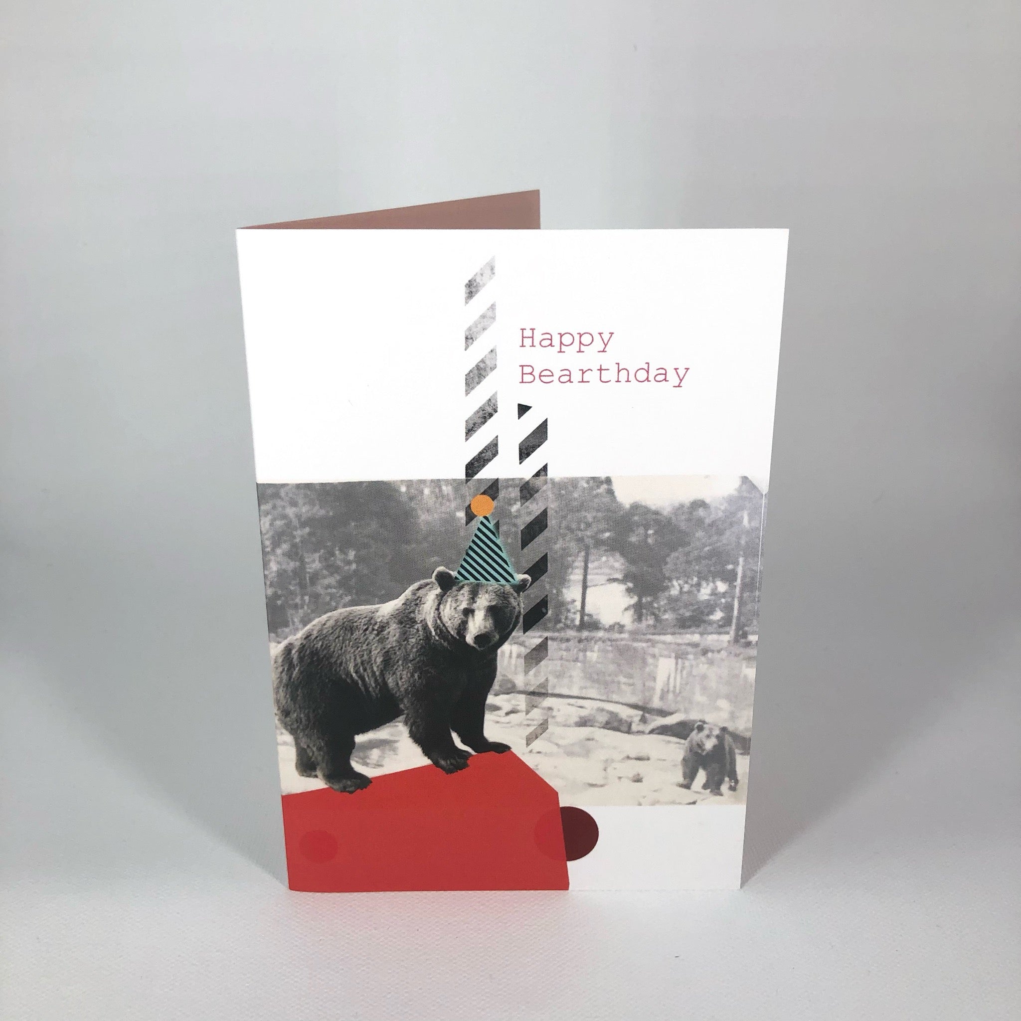 Happy Bearthday Greeting Card