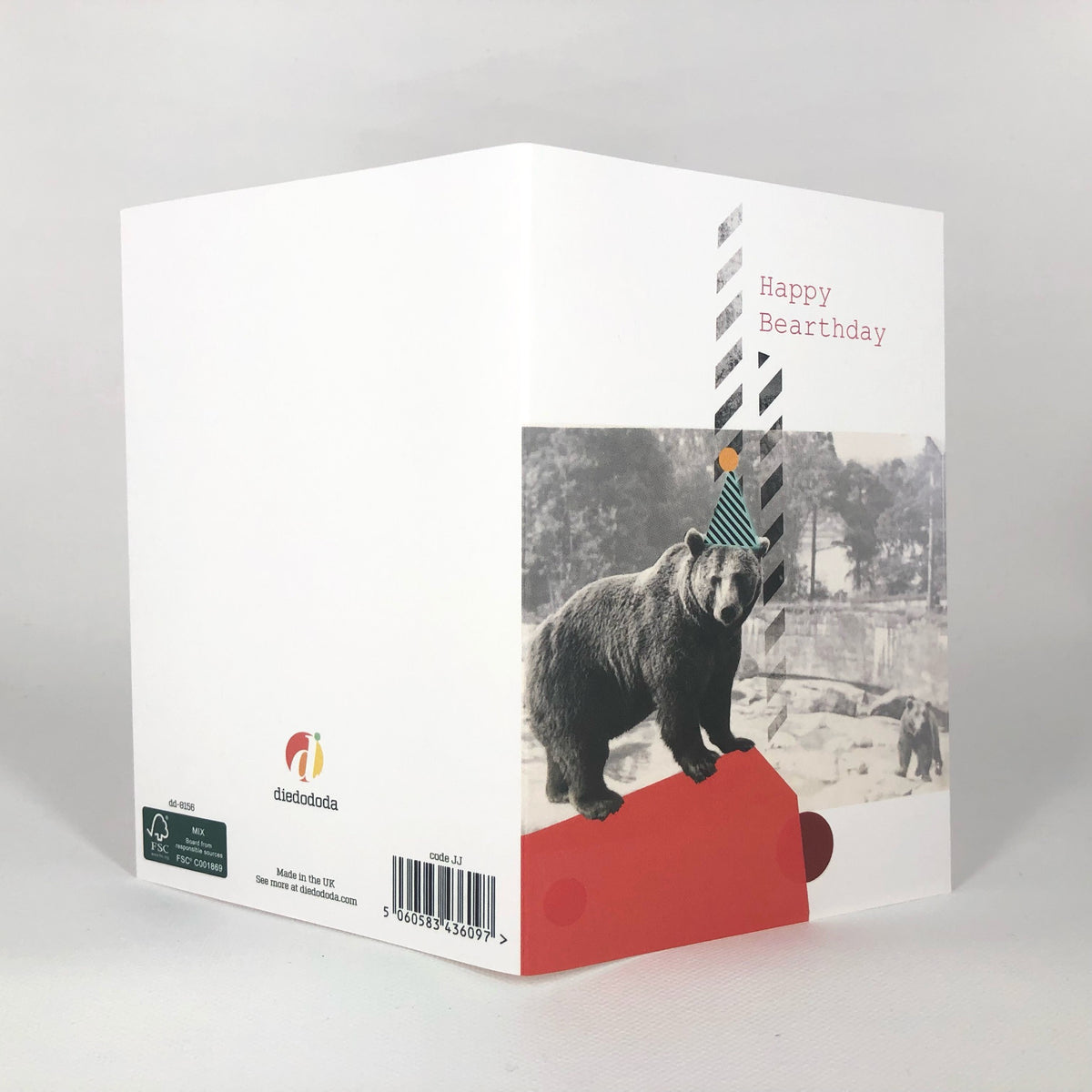 Happy Bearthday Greeting Card