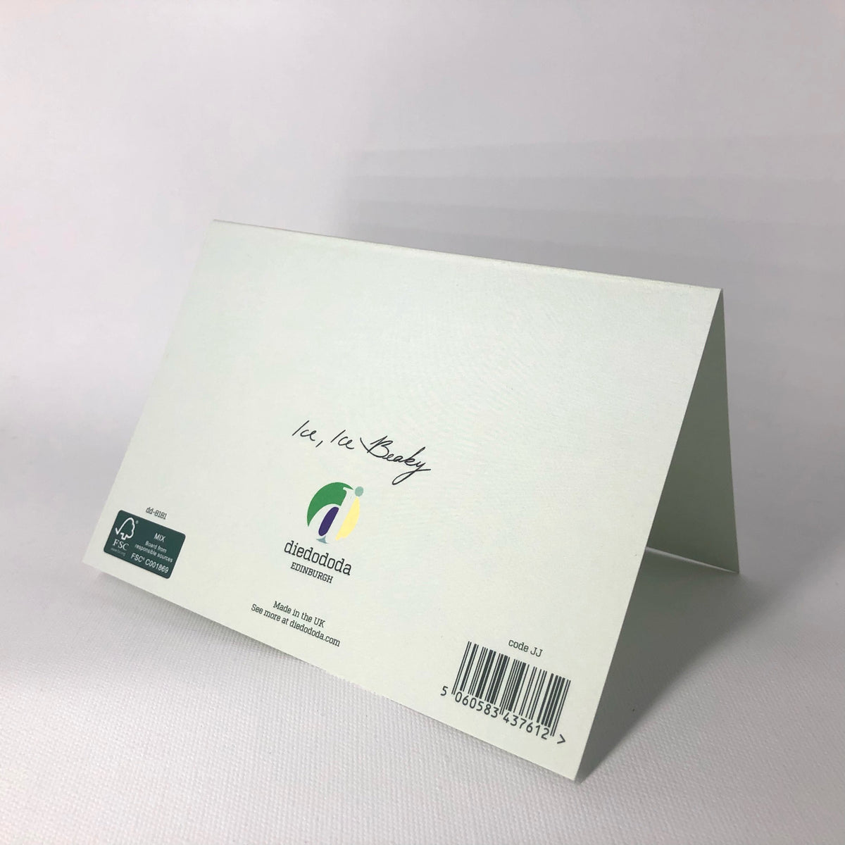 Ice Ice Beaky - Cold Feet Greeting Card