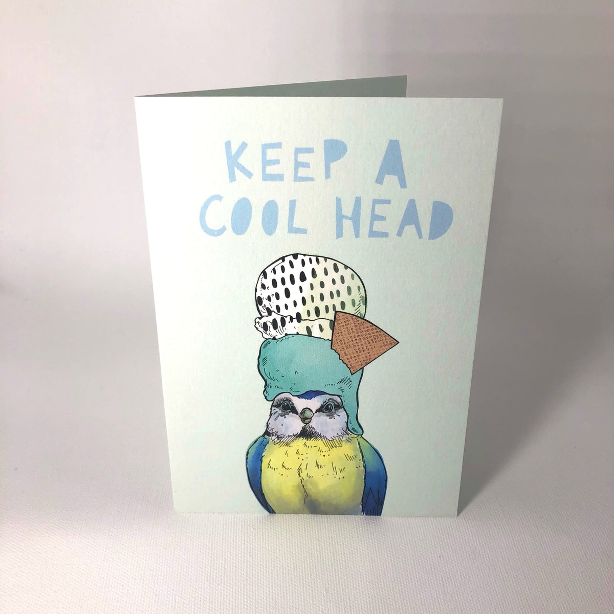 Ice Ice Beaky - Cool Head Greeting Card