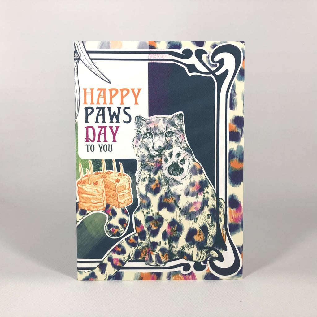Happy Paws Day Greeting Card