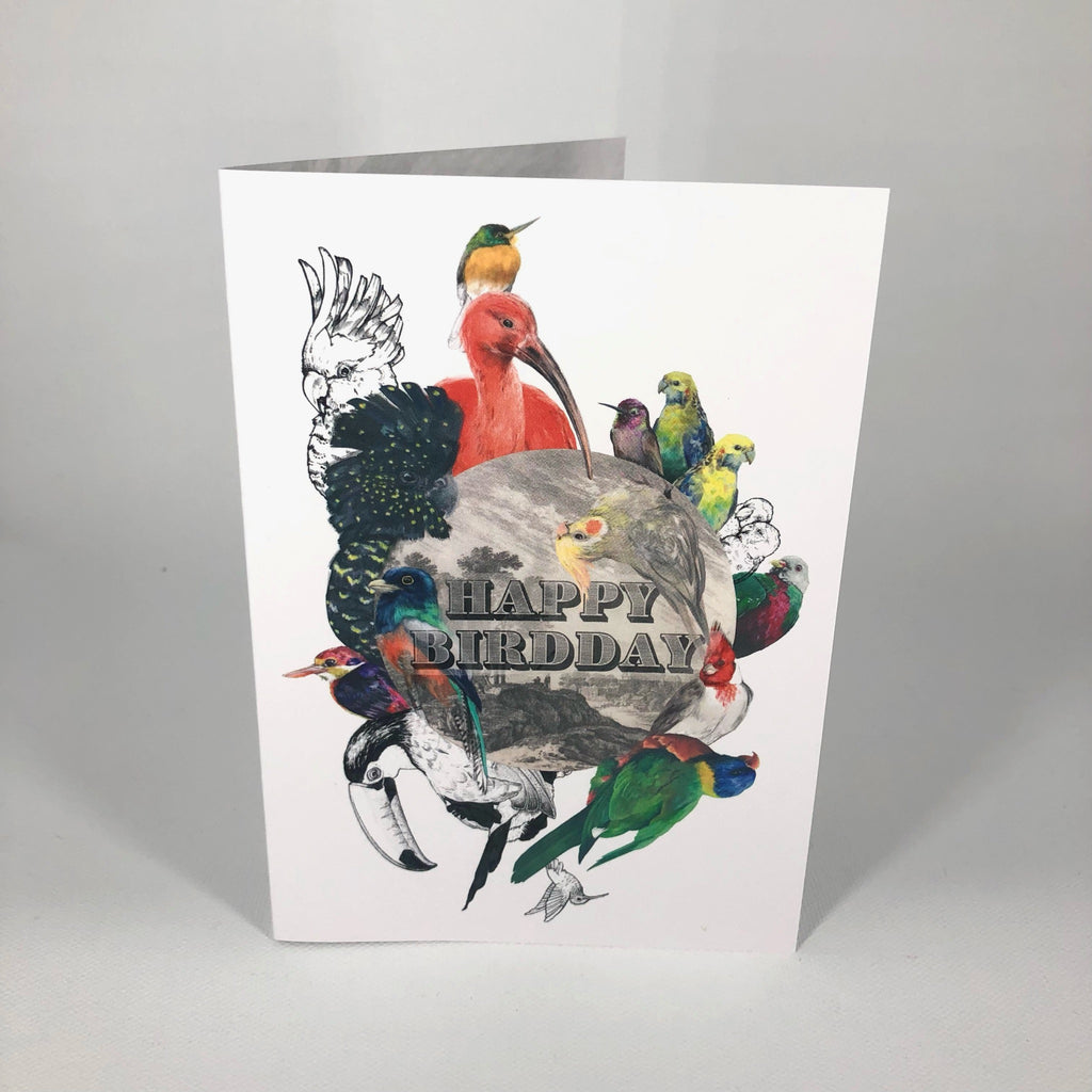 Happy Birdday Greeting Card