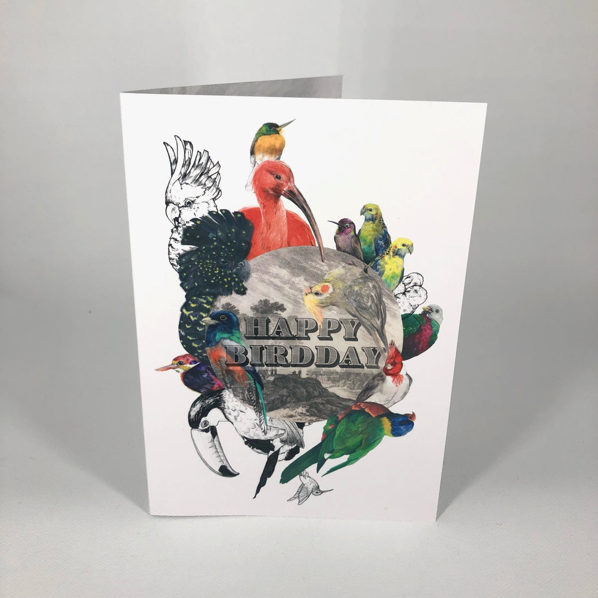 Happy Birdday Greeting Card