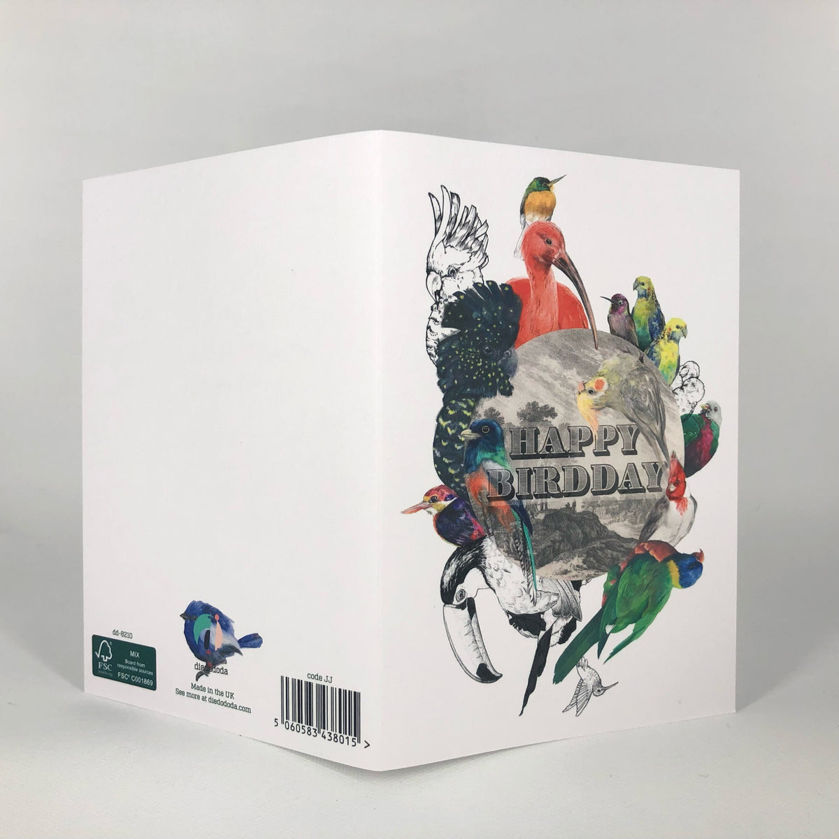 Happy Birdday Greeting Card