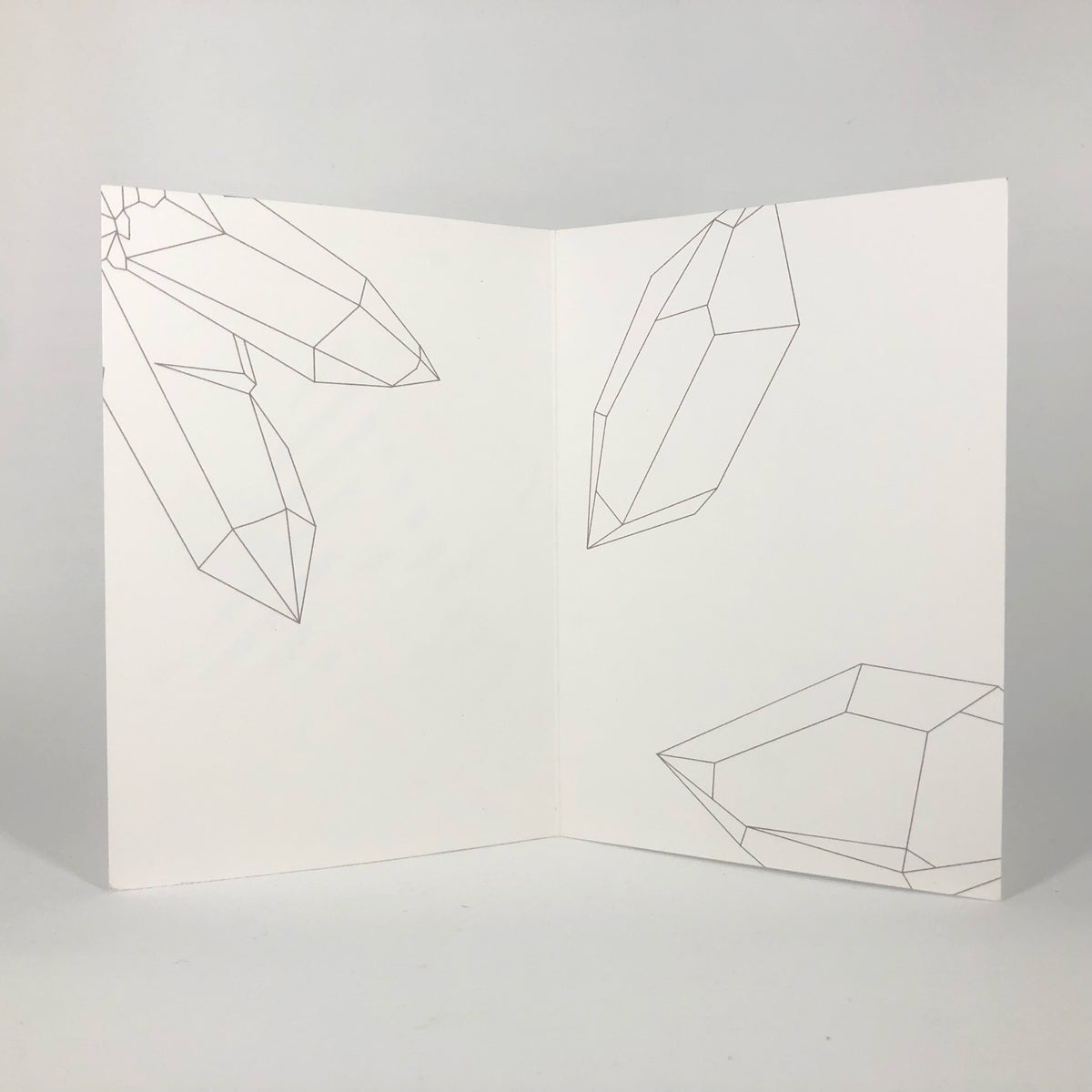 Gemstone Alphabet F Greeting Card - (Trade Pack 6)