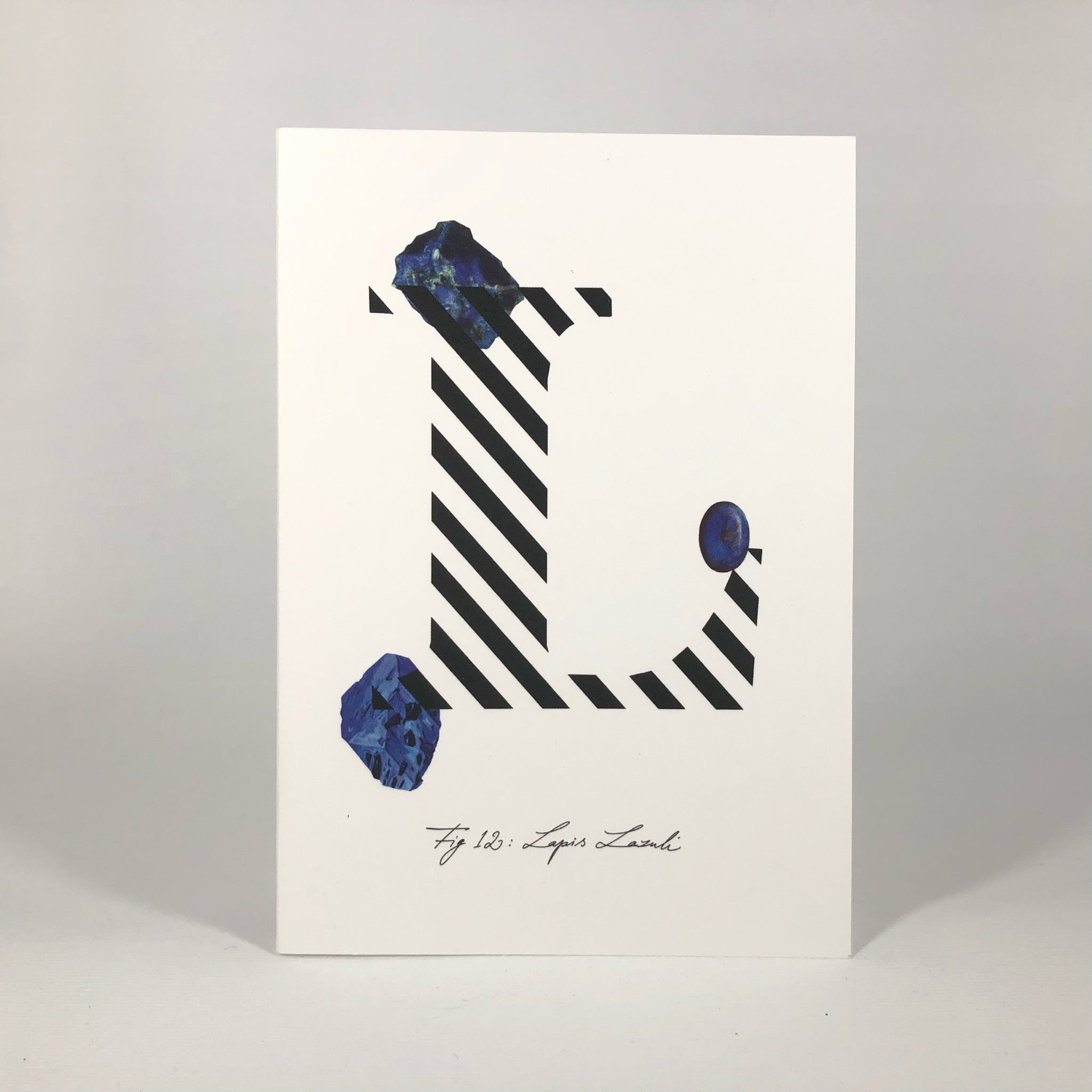 Gemstone Alphabet L Greeting Card