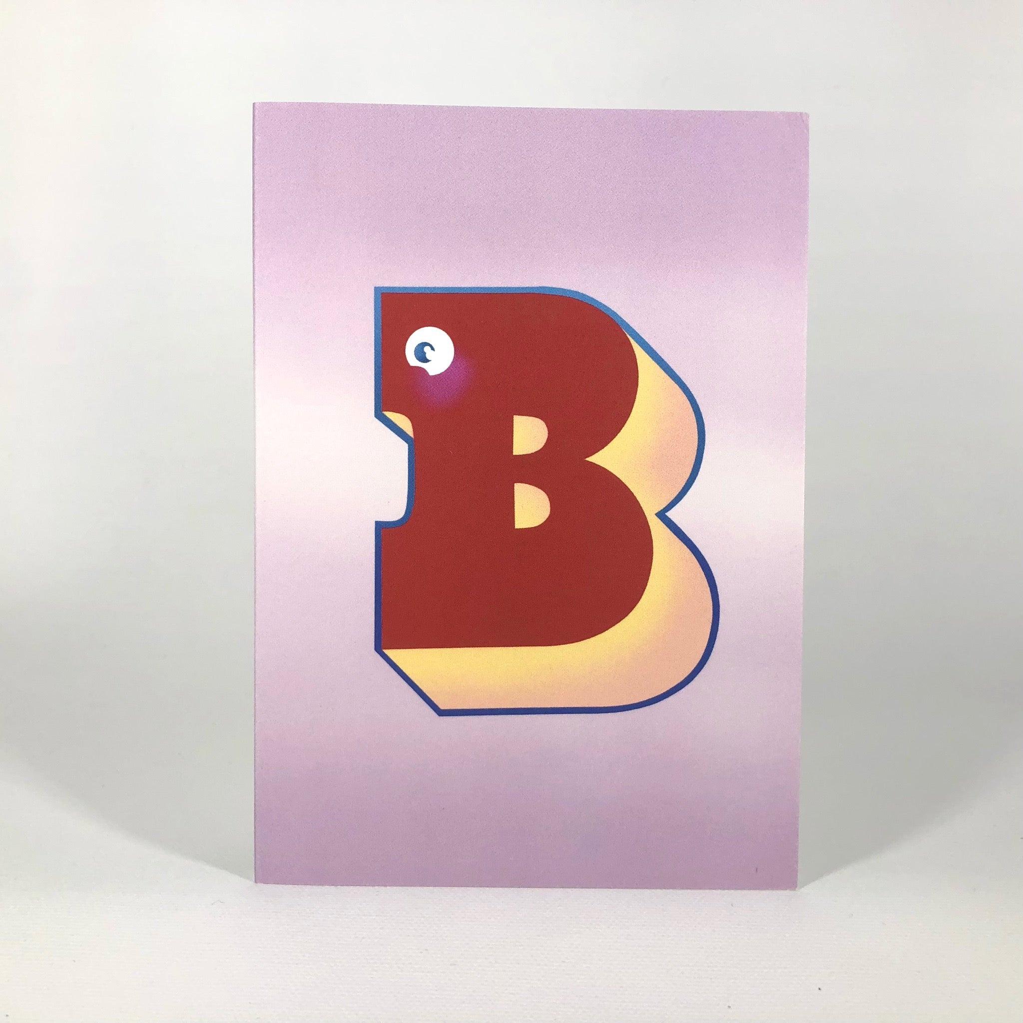 The Jolly Type B Greeting Card