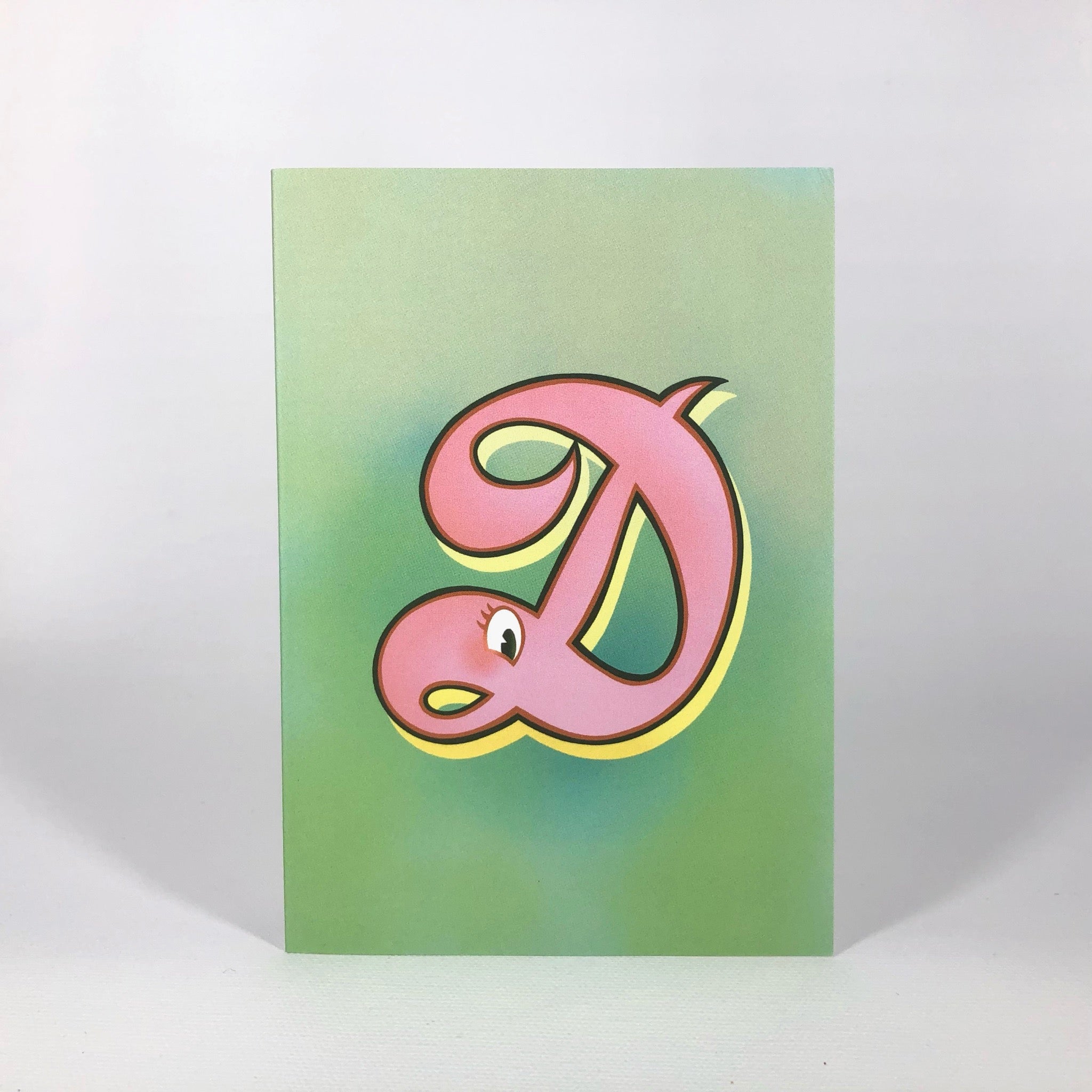 The Jolly Type D Greeting Card