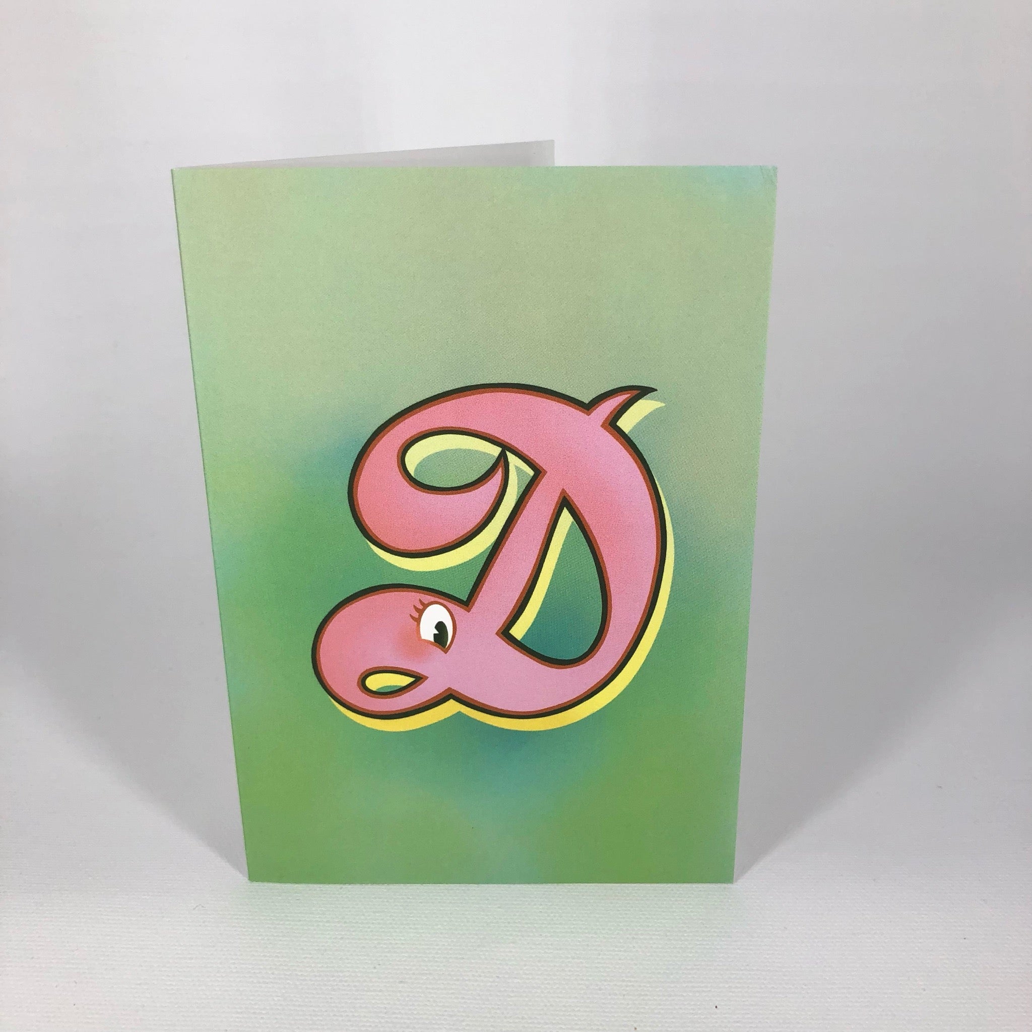 The Jolly Type D Greeting Card