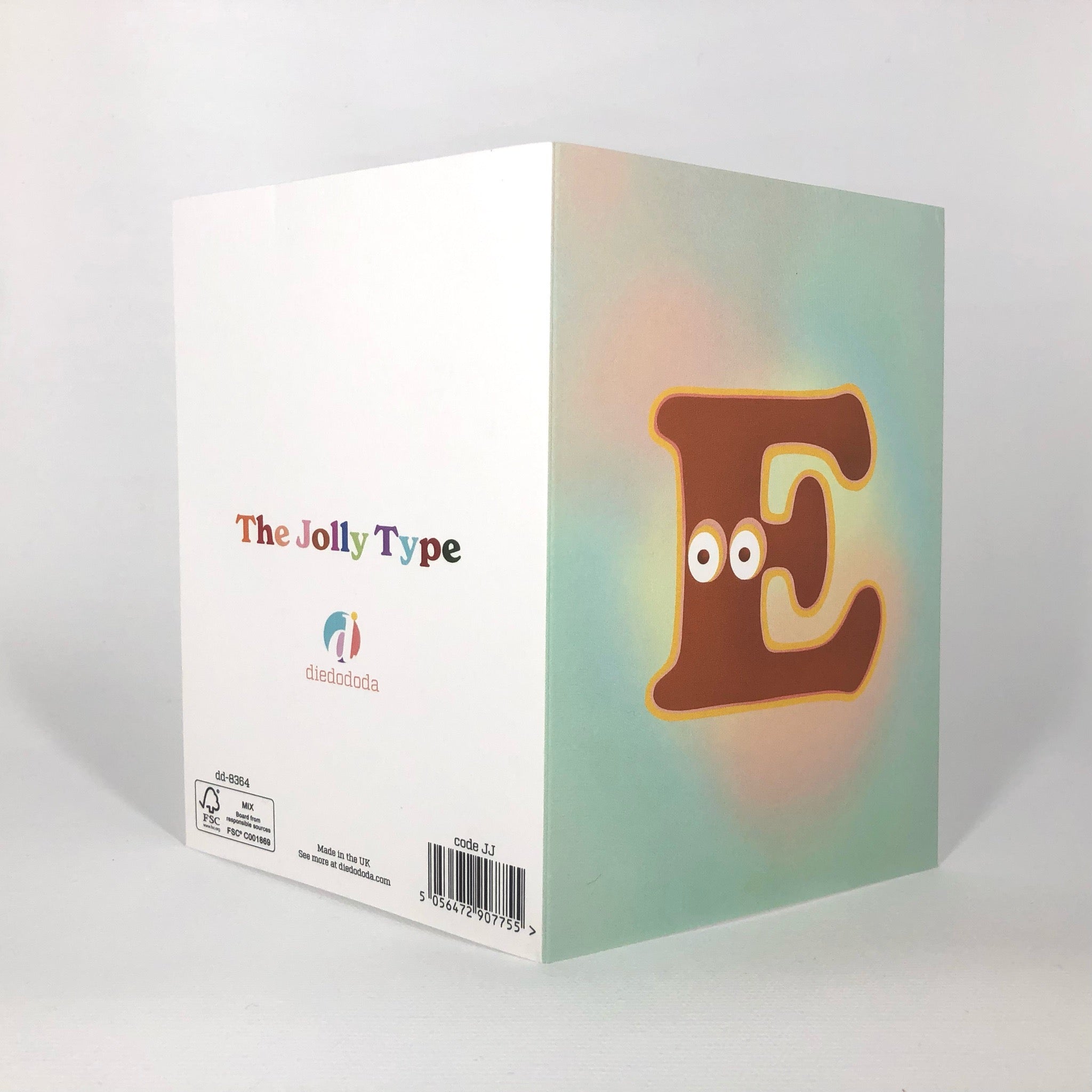 The Jolly Type E Greeting Card