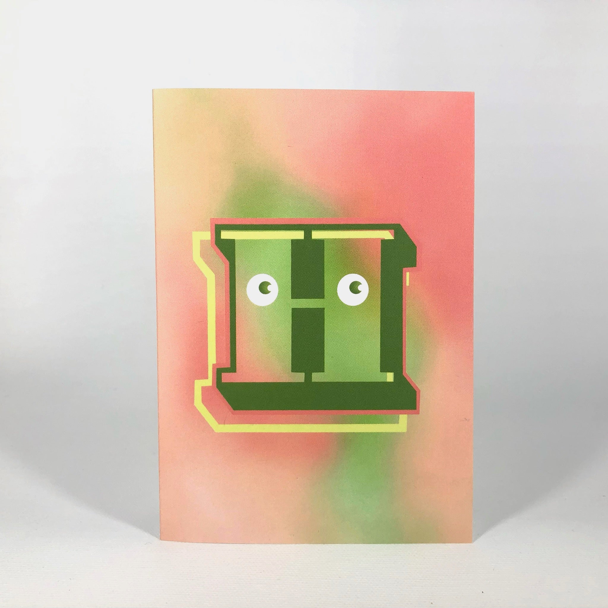 The Jolly Type H Greeting Card
