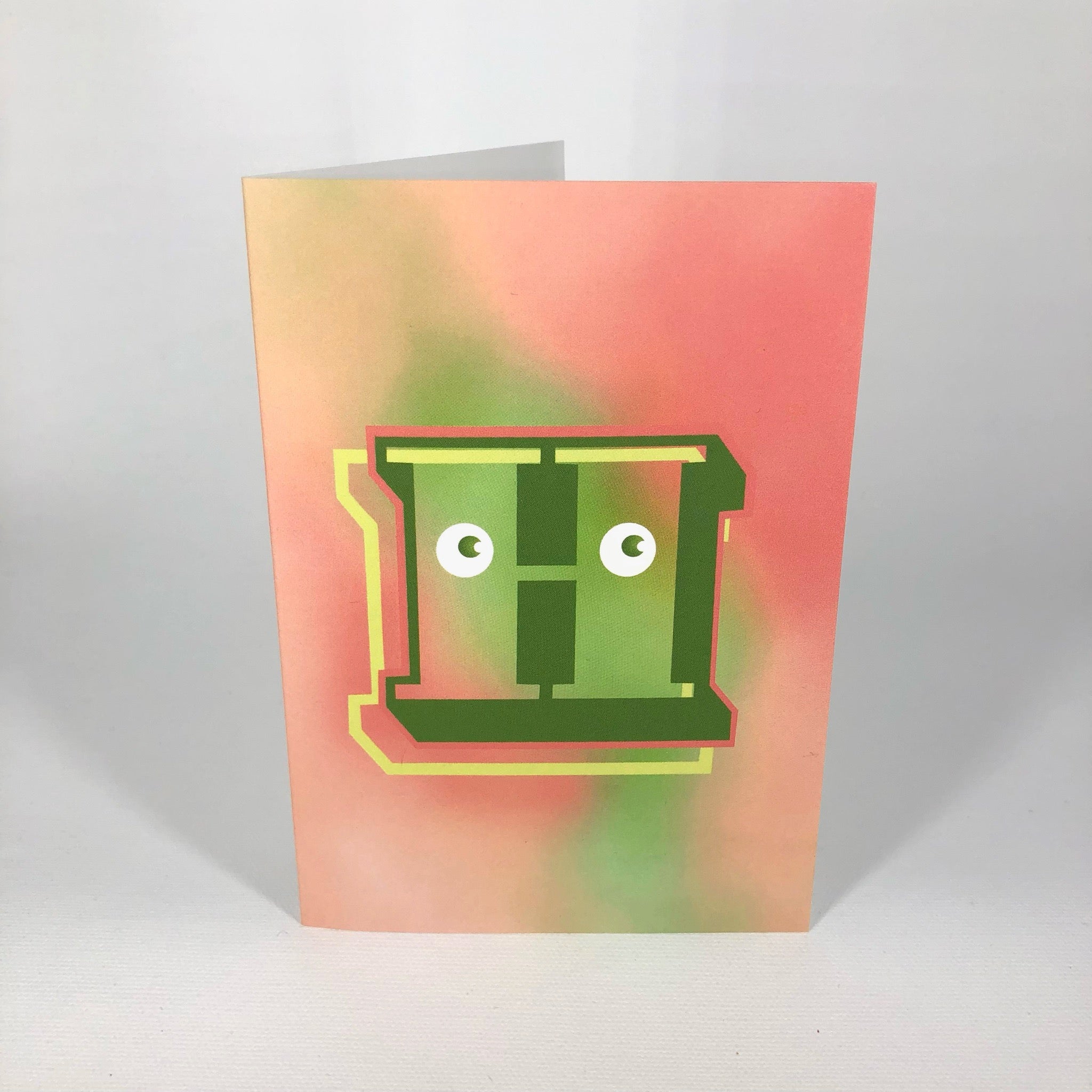 The Jolly Type H Greeting Card