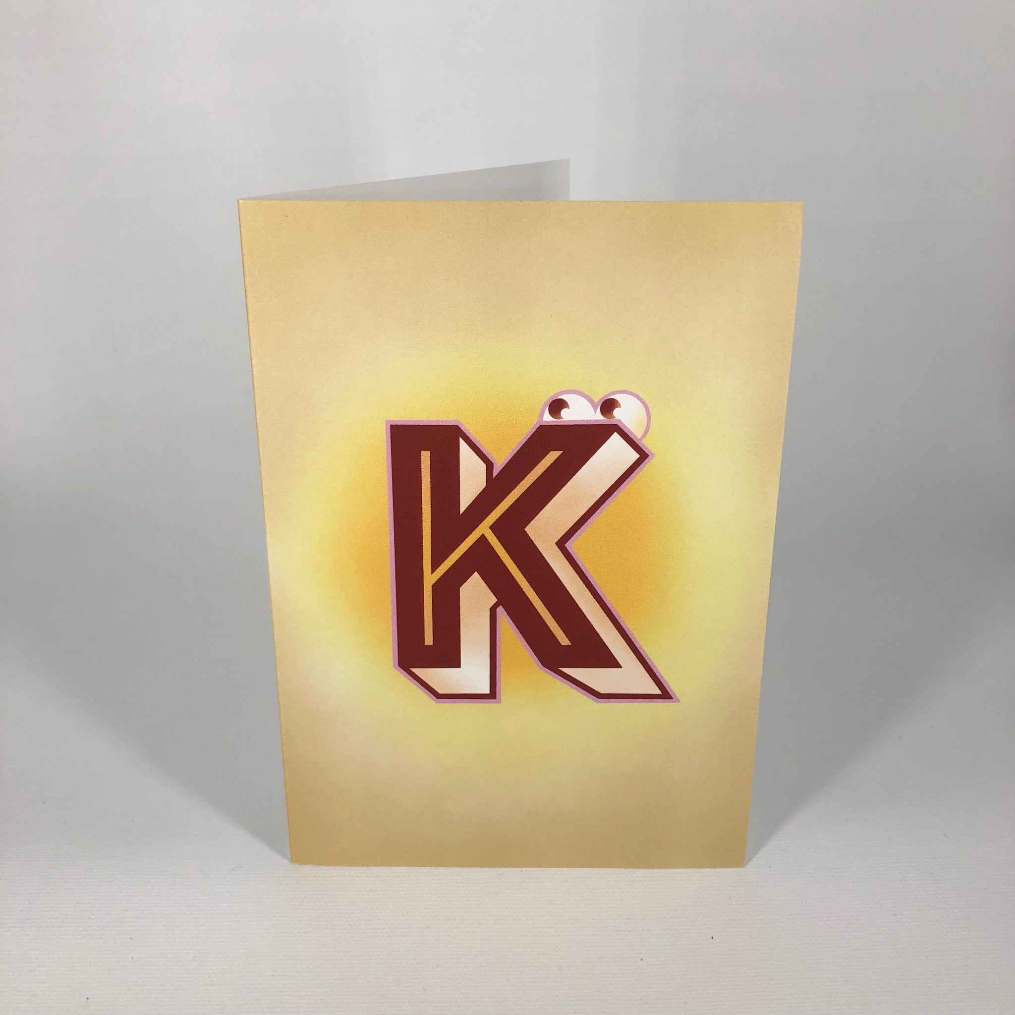 The Jolly Type K Greeting Card