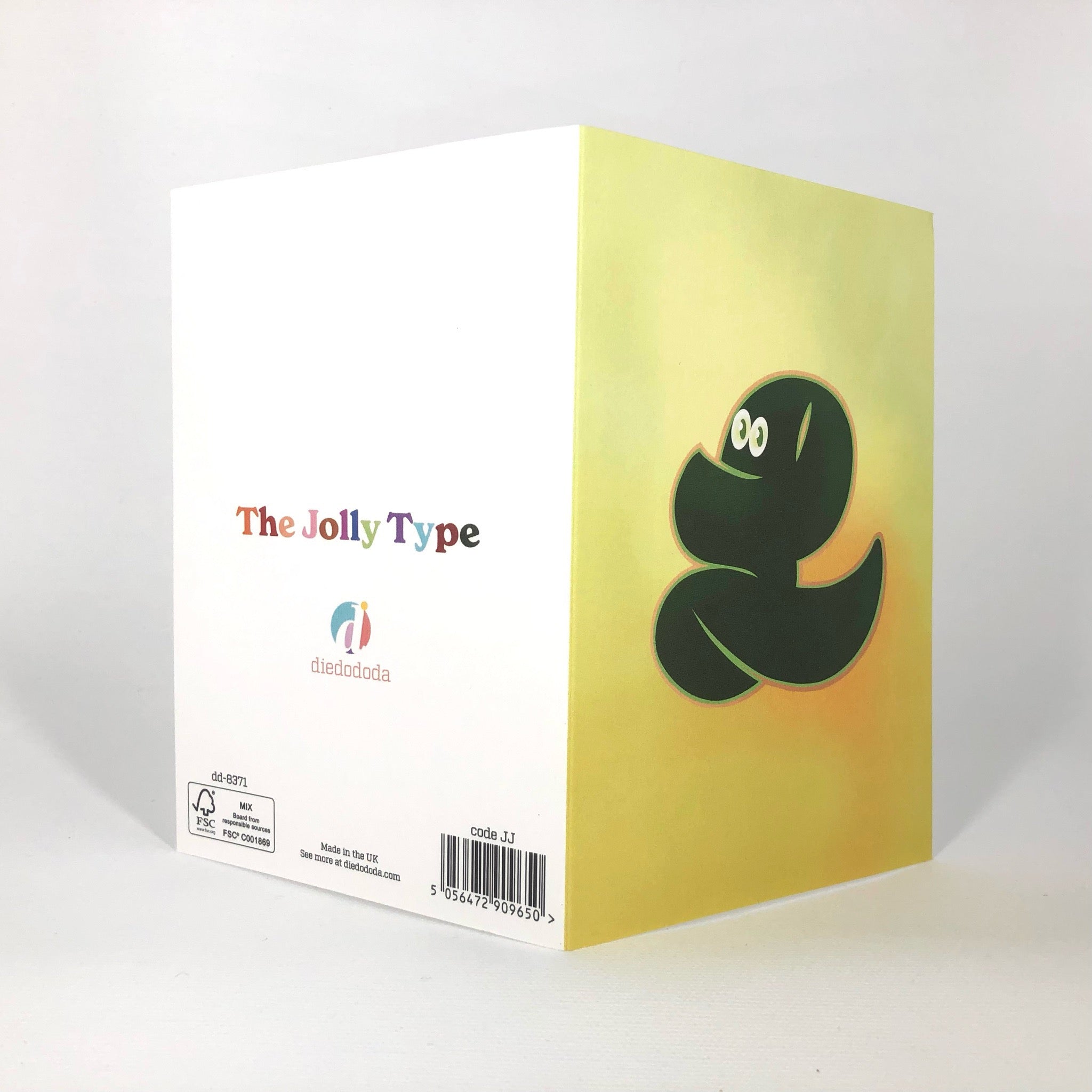 The Jolly Type L Greeting Card