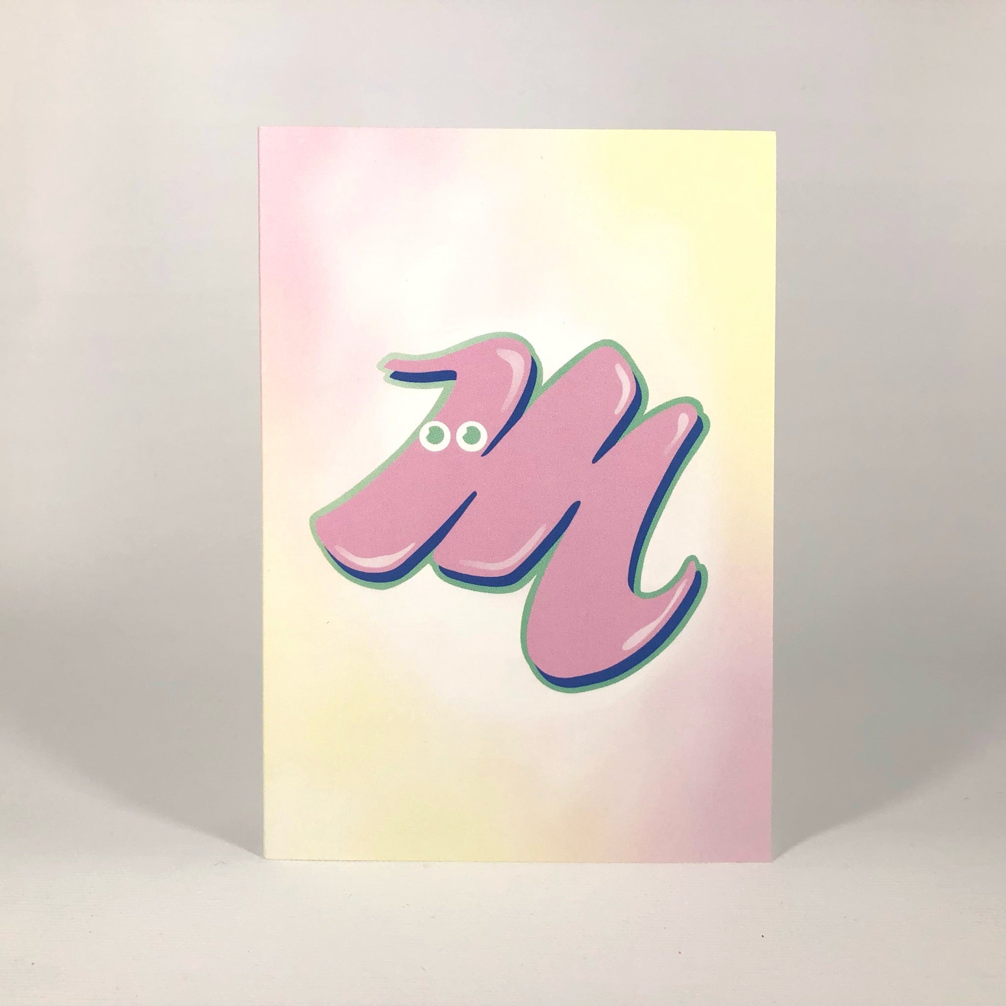 The Jolly Type M Greeting Card