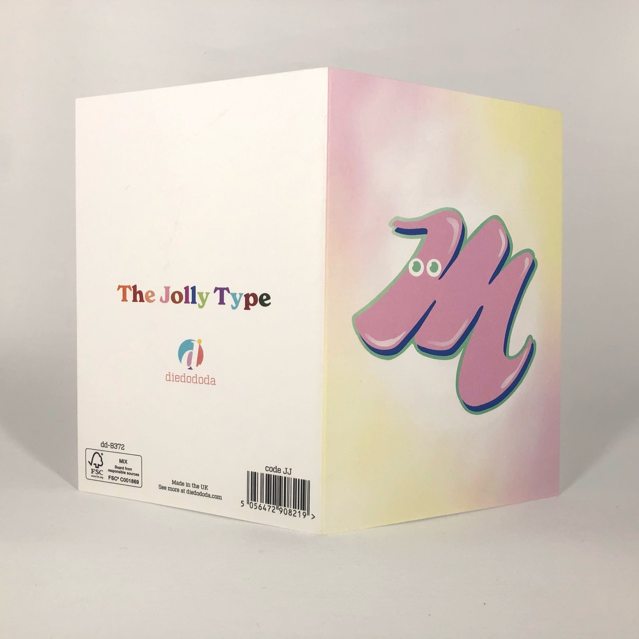 The Jolly Type M Greeting Card