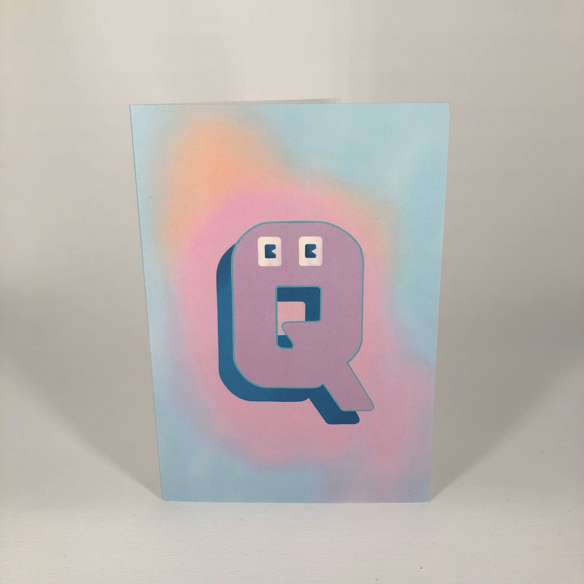 The Jolly Type Q Greeting Card