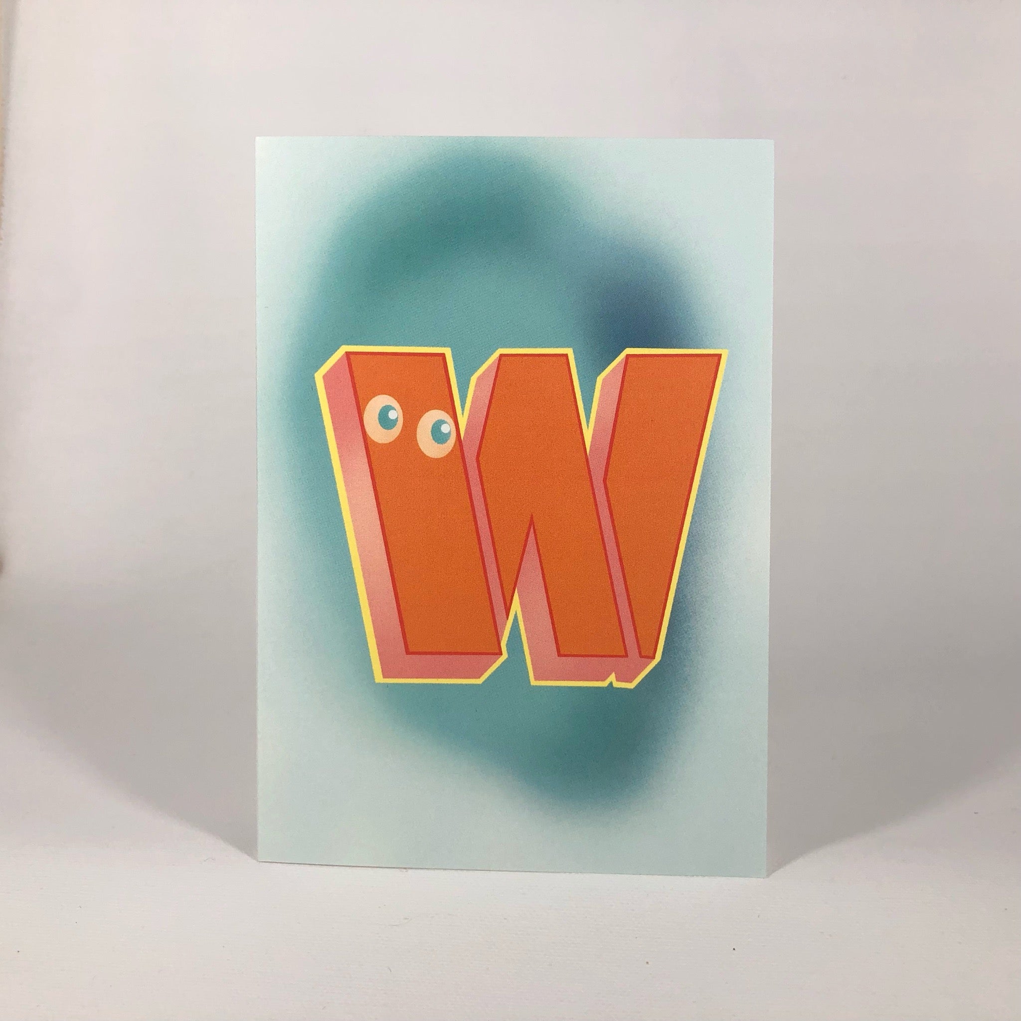 The Jolly Type W Greeting Card