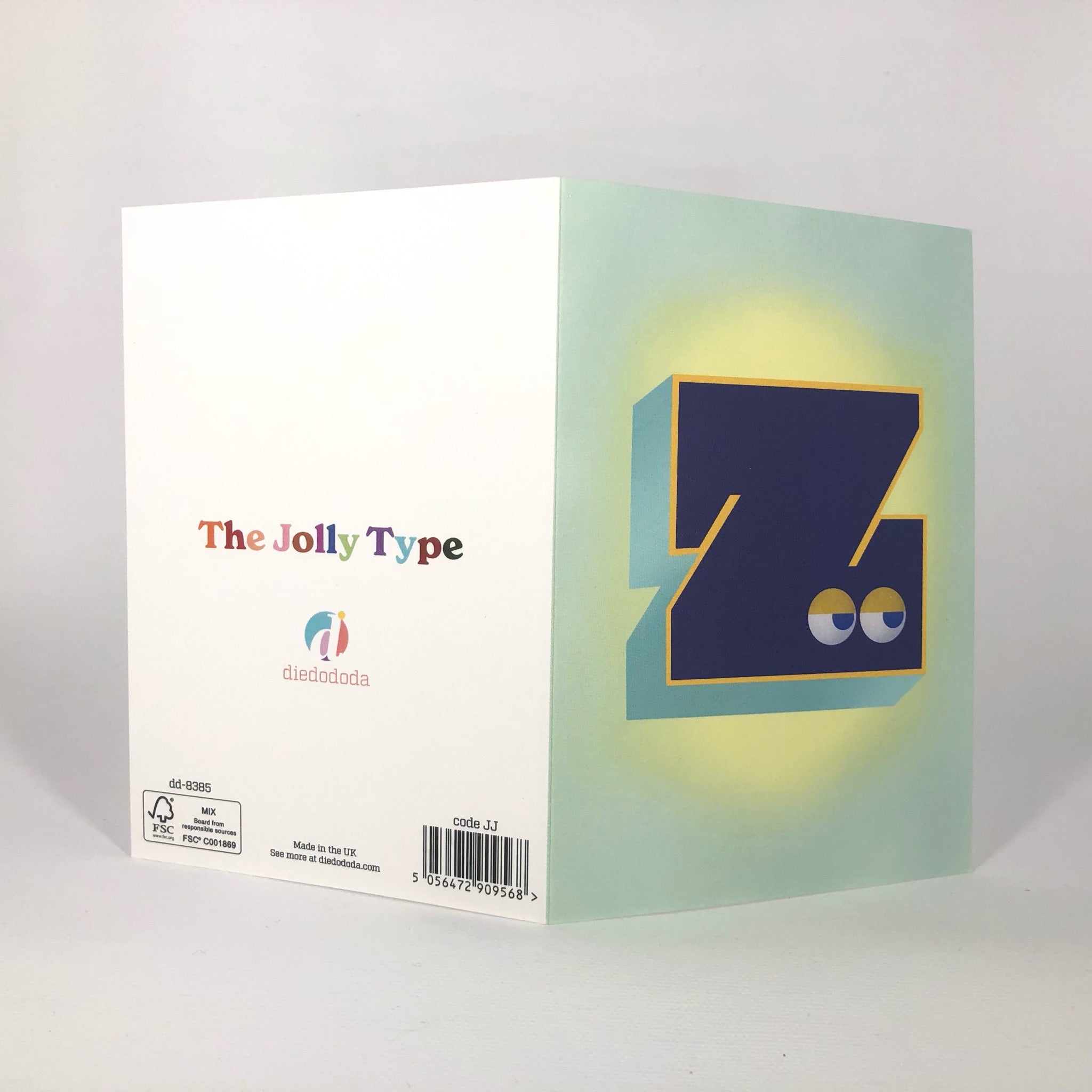 The Jolly Type Z Greeting Card