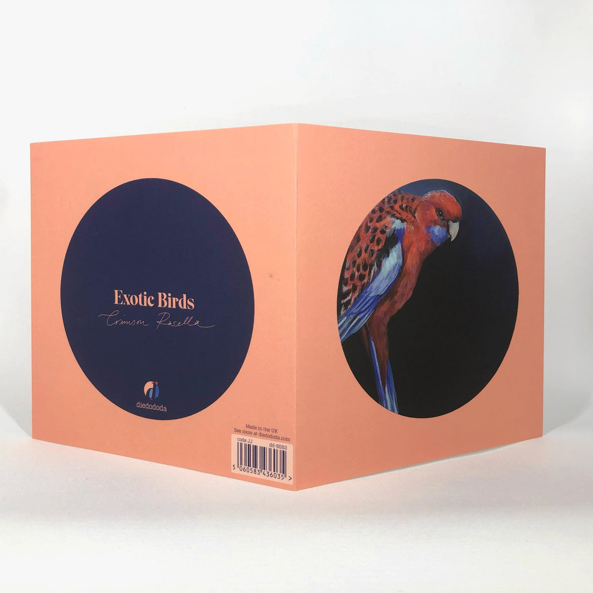 Crimson Rosella Greeting Card