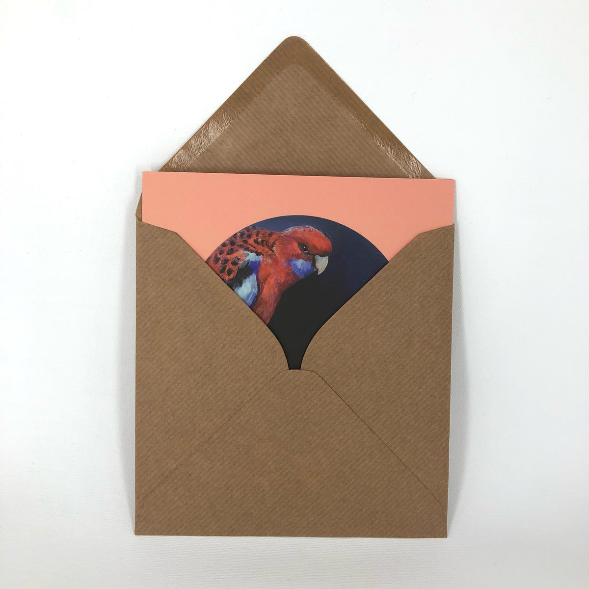 Crimson Rosella Greeting Card