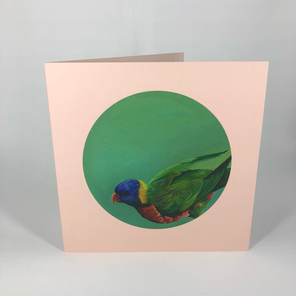 Rainbow Lorikeet Greeting Card
