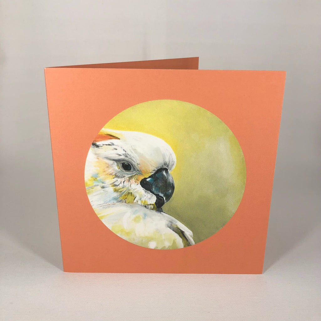 Sulphur Crested Cockatoo Greeting Card