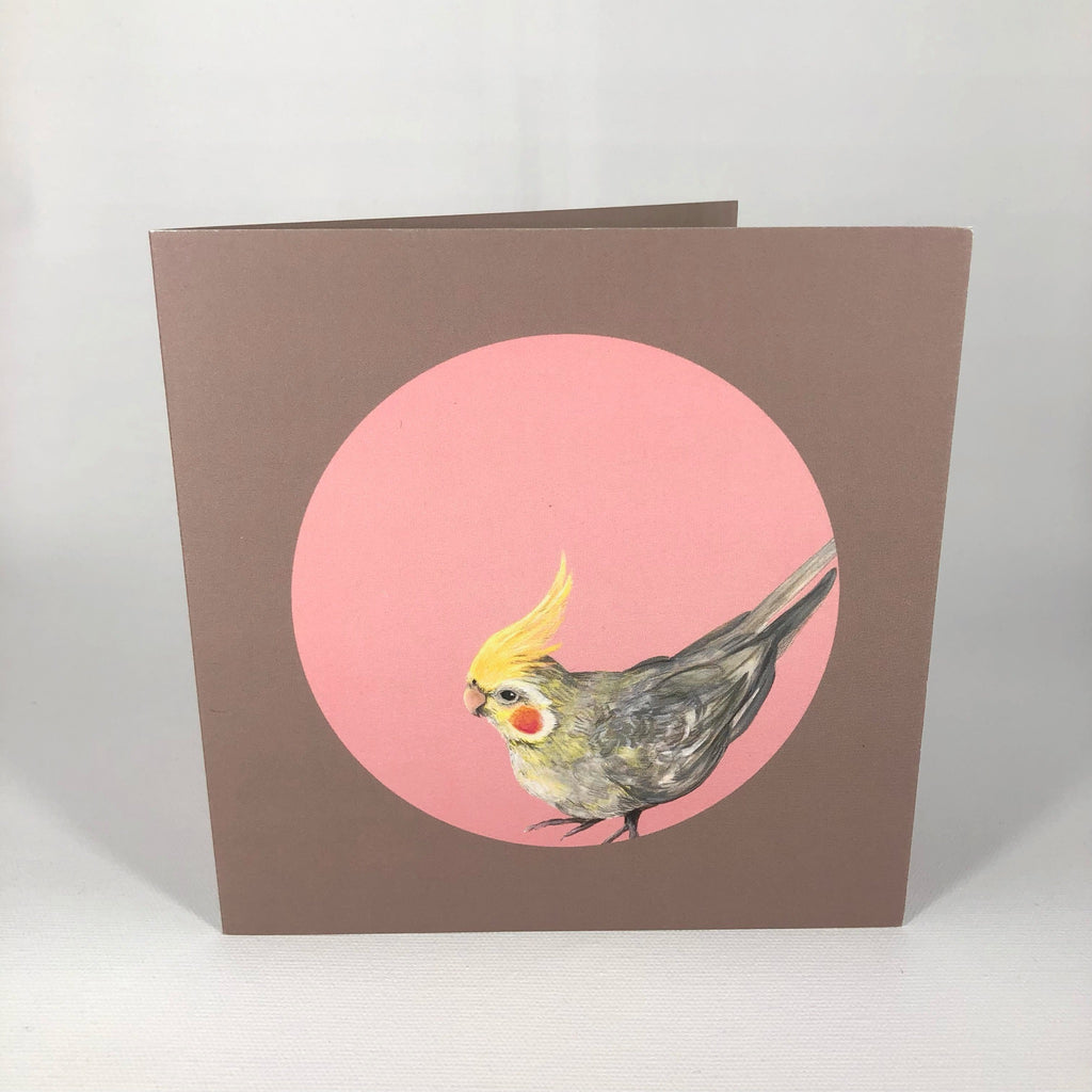 Cockatiel Greeting Card